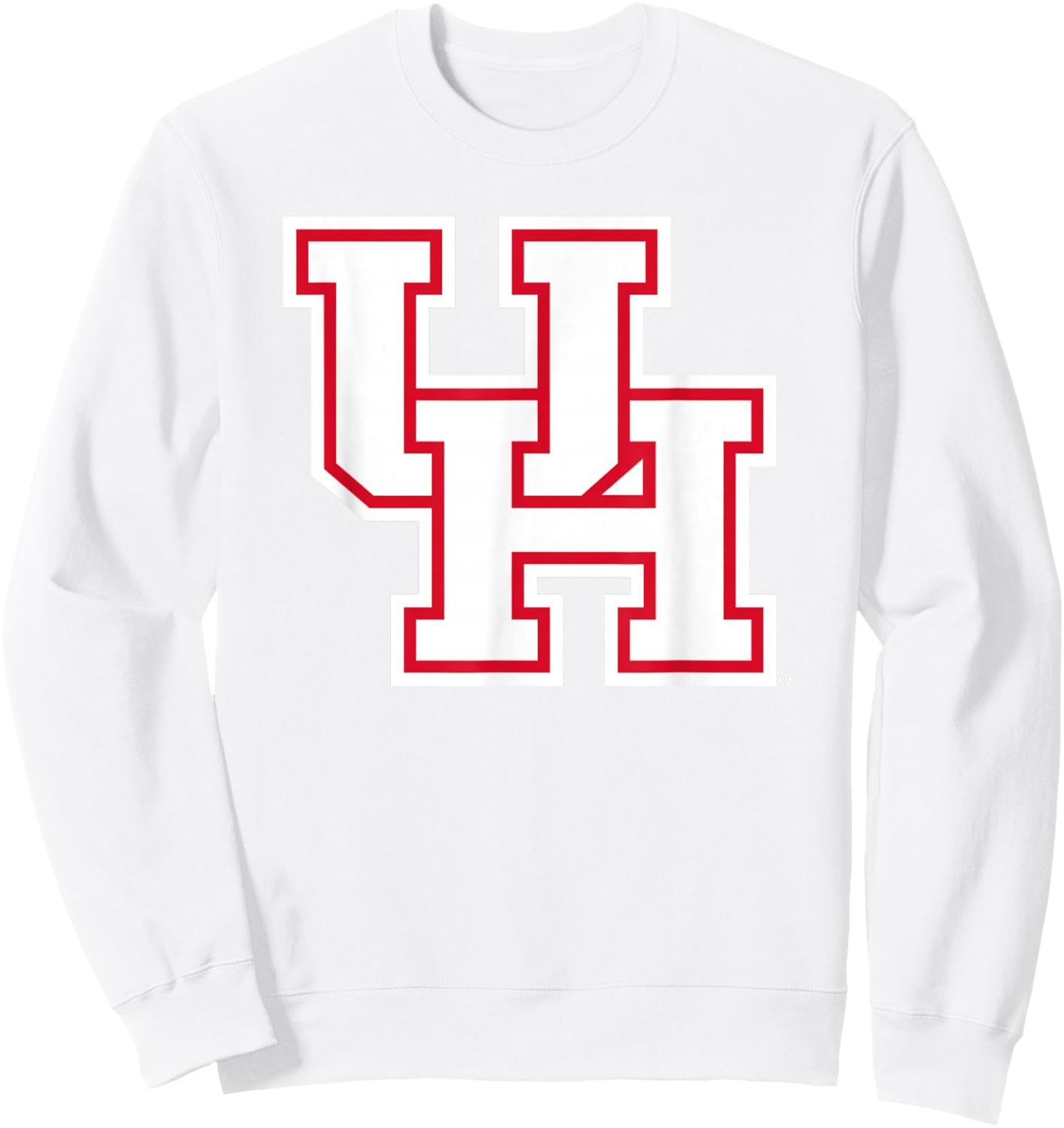 University of Houston | Houston Blue Collection White Icon Sweatshirt - Sweatshirt | White