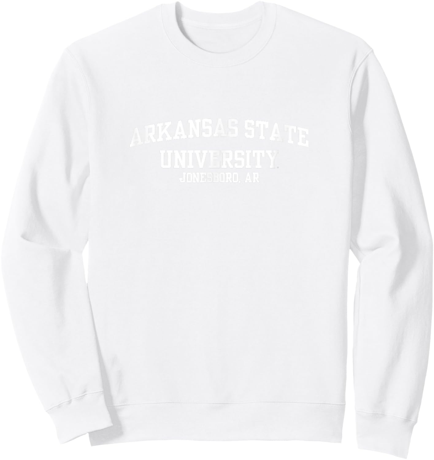 Arkansas State Wolves | Official NCAA University | OCAKS01 Sweatshirt - Sweatshirt | White