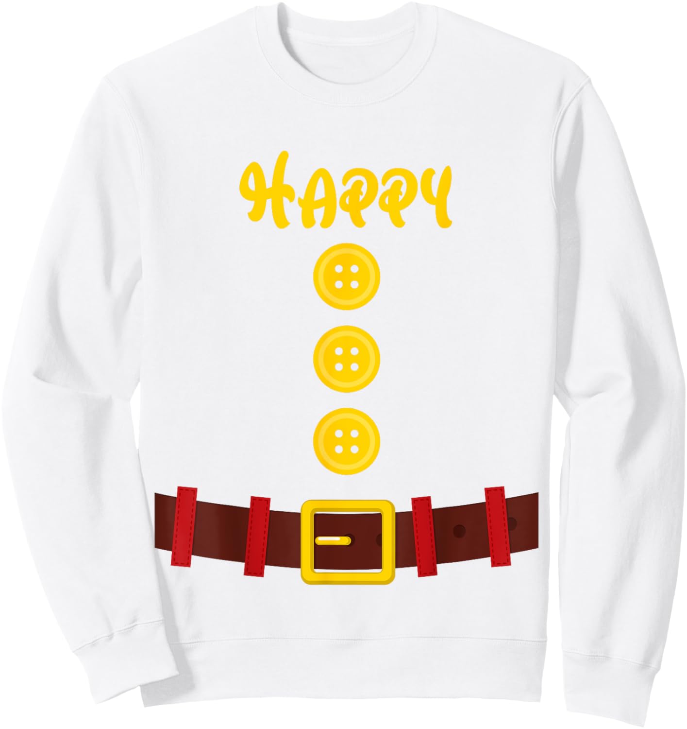 Dwarf Easy Halloween Group Dwarf Matching Men Women Costume Sweatshirt - Sweatshirt | White