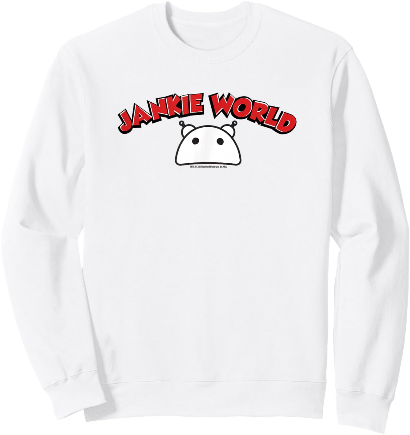 Big Brother Jankie World - Officially Licensed Sweatshirt - Sweatshirt | White