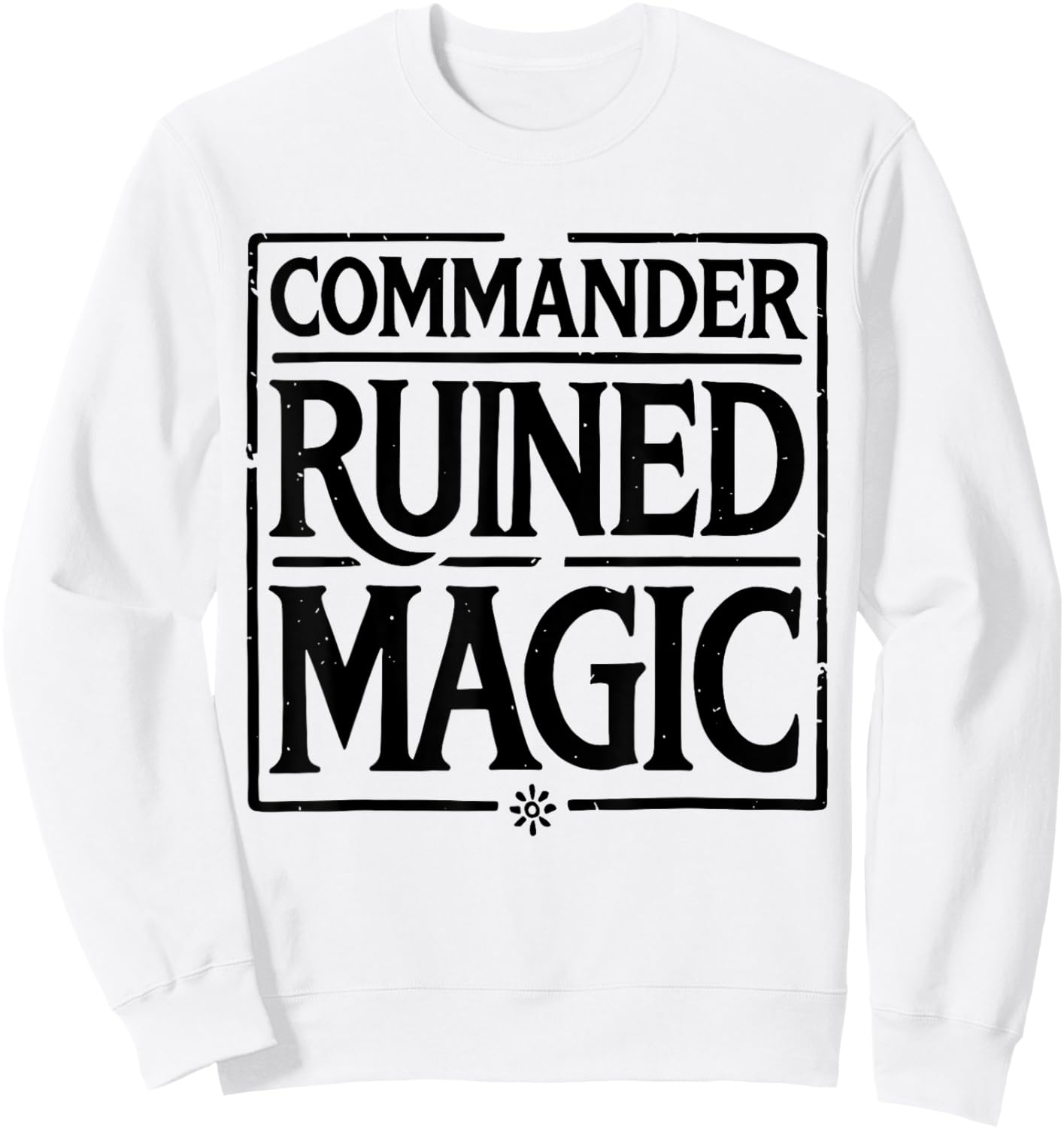 Commander Ruined Magic Sweatshirt - Sweatshirt | White