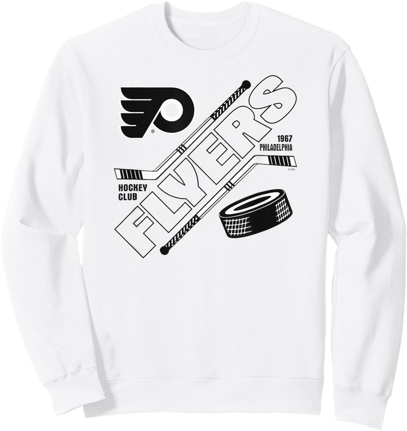 Philadelphia Flyers Force Orange Officially Licensed Sweatshirt - Sweatshirt | White