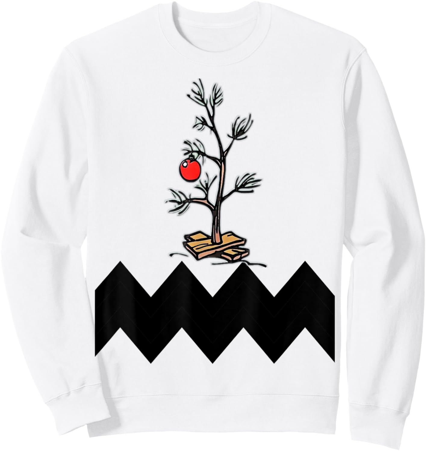 Classic Christmas Movie Vintage Graphic Christmas Sweatshirt - Sweatshirt | White