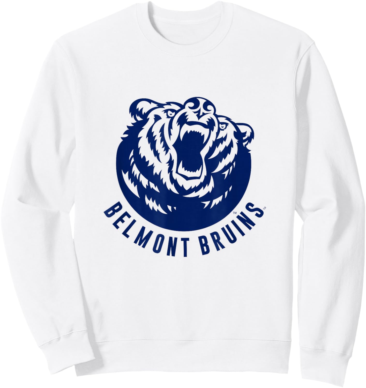 Belmont Bruins | Official NCAA Merch | TPBLMB003 Sweatshirt - Sweatshirt | White