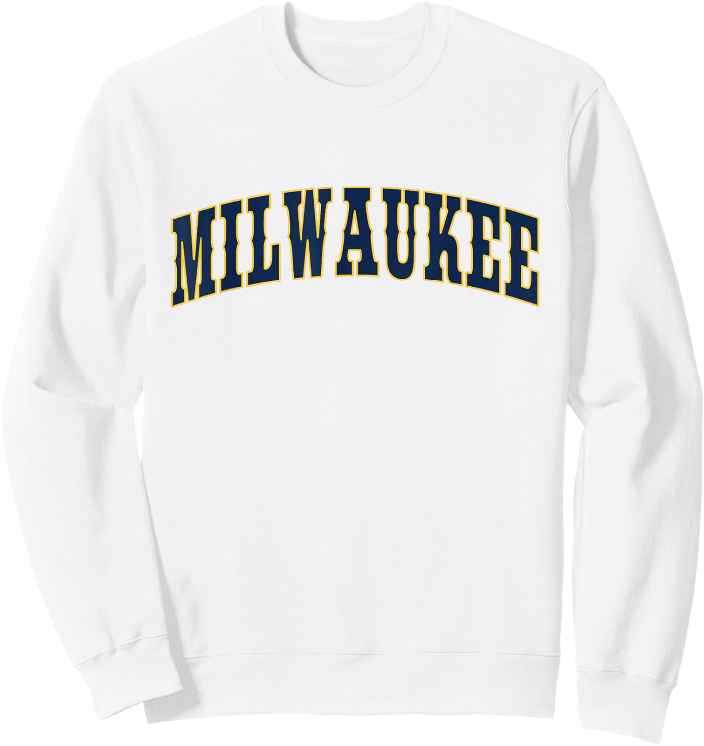 MILWAUKEE - Throwback Design - Classic Sweatshirt - Sweatshirt | White