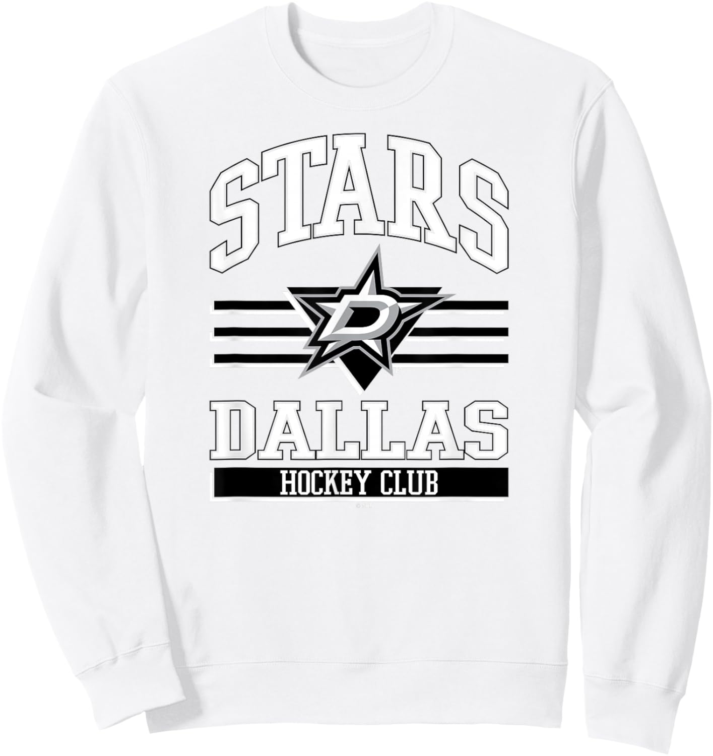 Dallas Stars Hockey Club Green Officially Licensed Sweatshirt - Sweatshirt | White