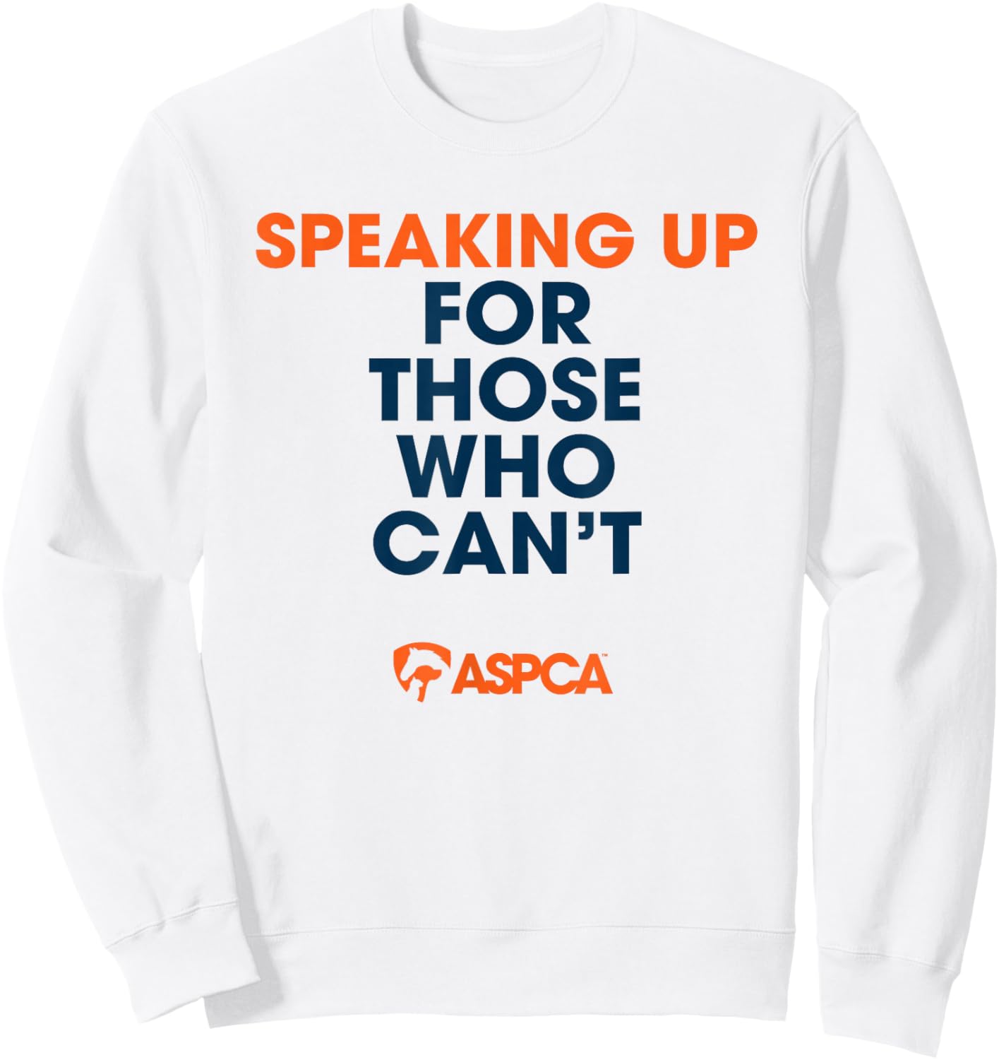 Speaking Up For Those Who Can't Sweatshirt - Sweatshirt | White
