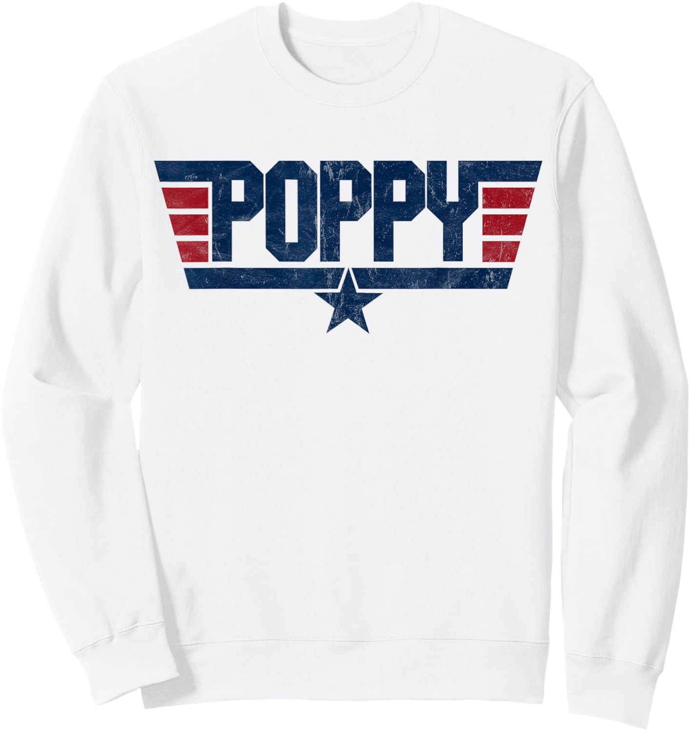 Top poppy Sweatshirt - Sweatshirt | White