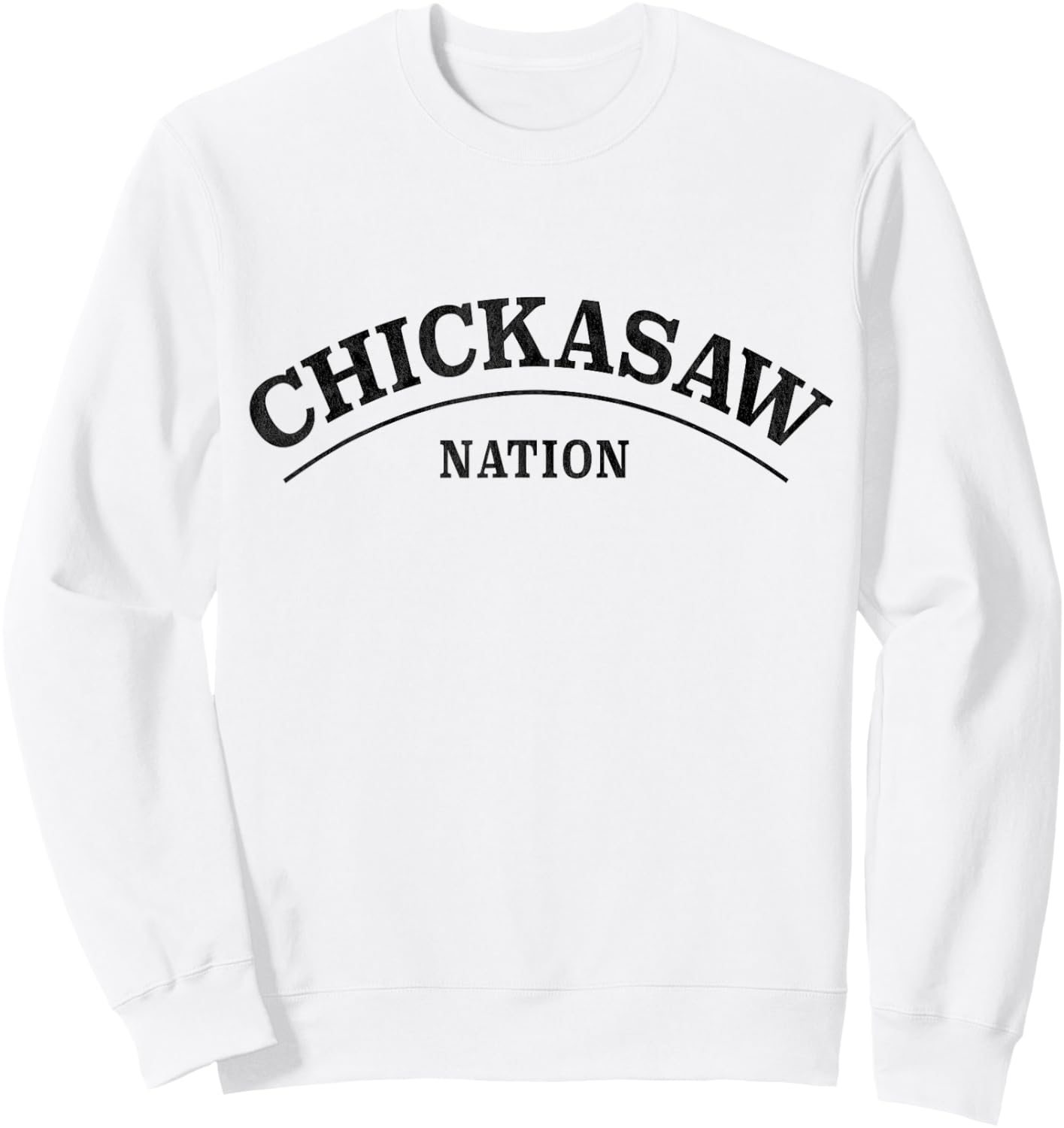 Chickasaw Nation | Chickasaw Tribe Standard Sweatshirt - Sweatshirt | White