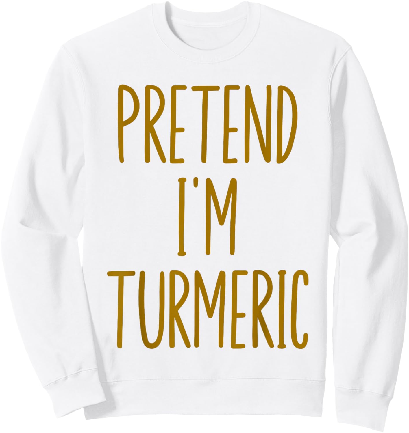 Turmeric Costume Kids Funny Turmeric Group Halloween Costume Sweatshirt - Sweatshirt | White
