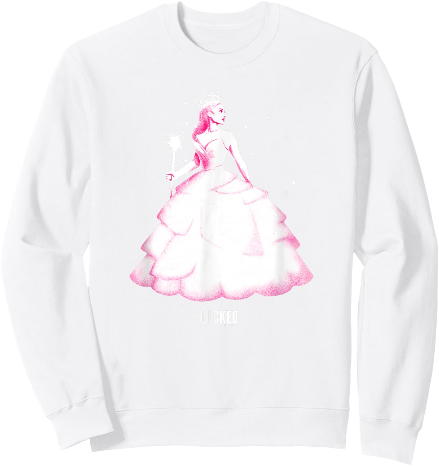 Wicked Glinda Tonal Pose Sweatshirt - Sweatshirt | White