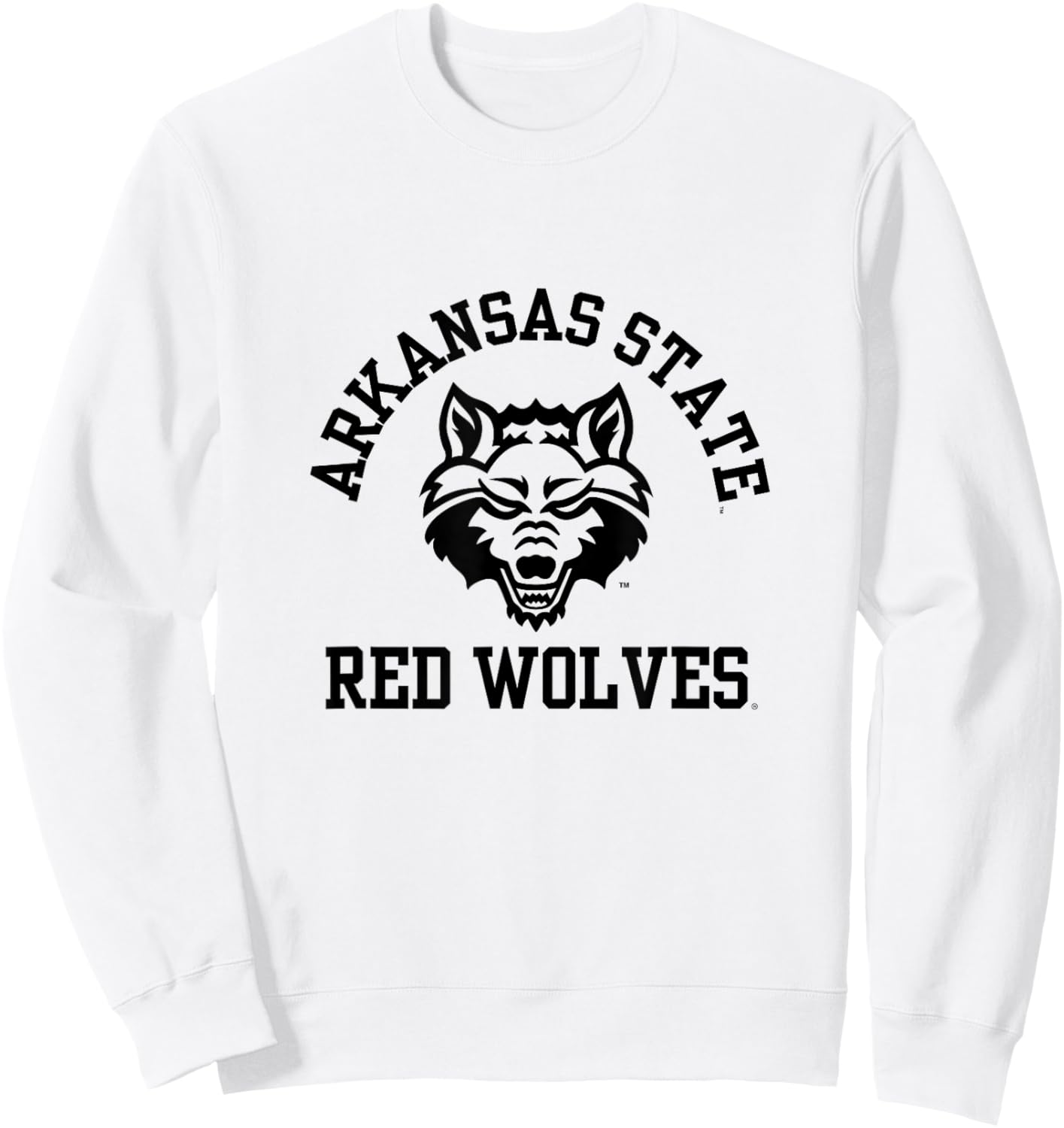 Arkansas State Wolves | Official NCAA Merch | OCAKS04 Sweatshirt - Sweatshirt | White