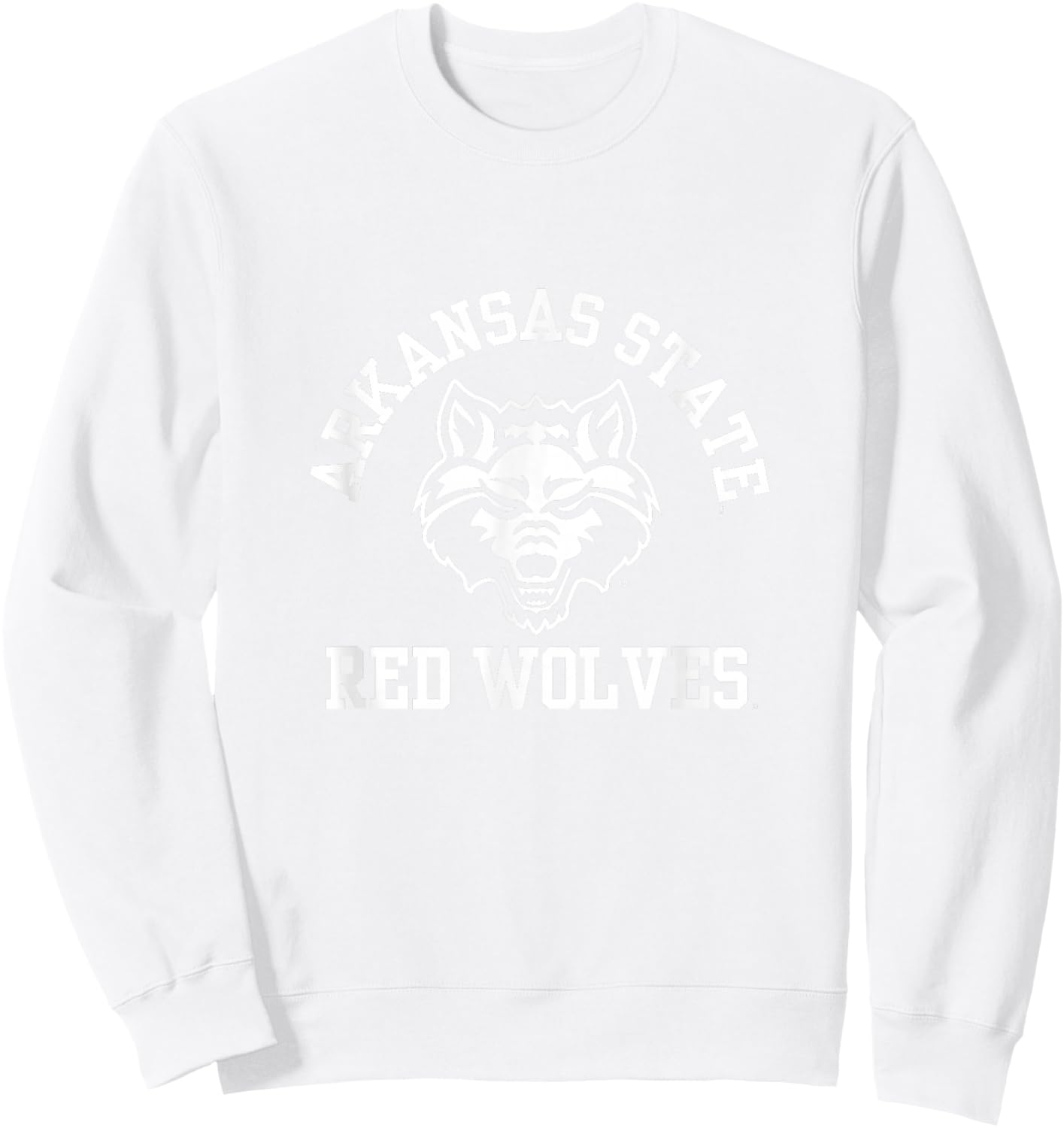 Arkansas State Wolves | Official NCAA Merch | OCAKS03 Sweatshirt - Sweatshirt | White