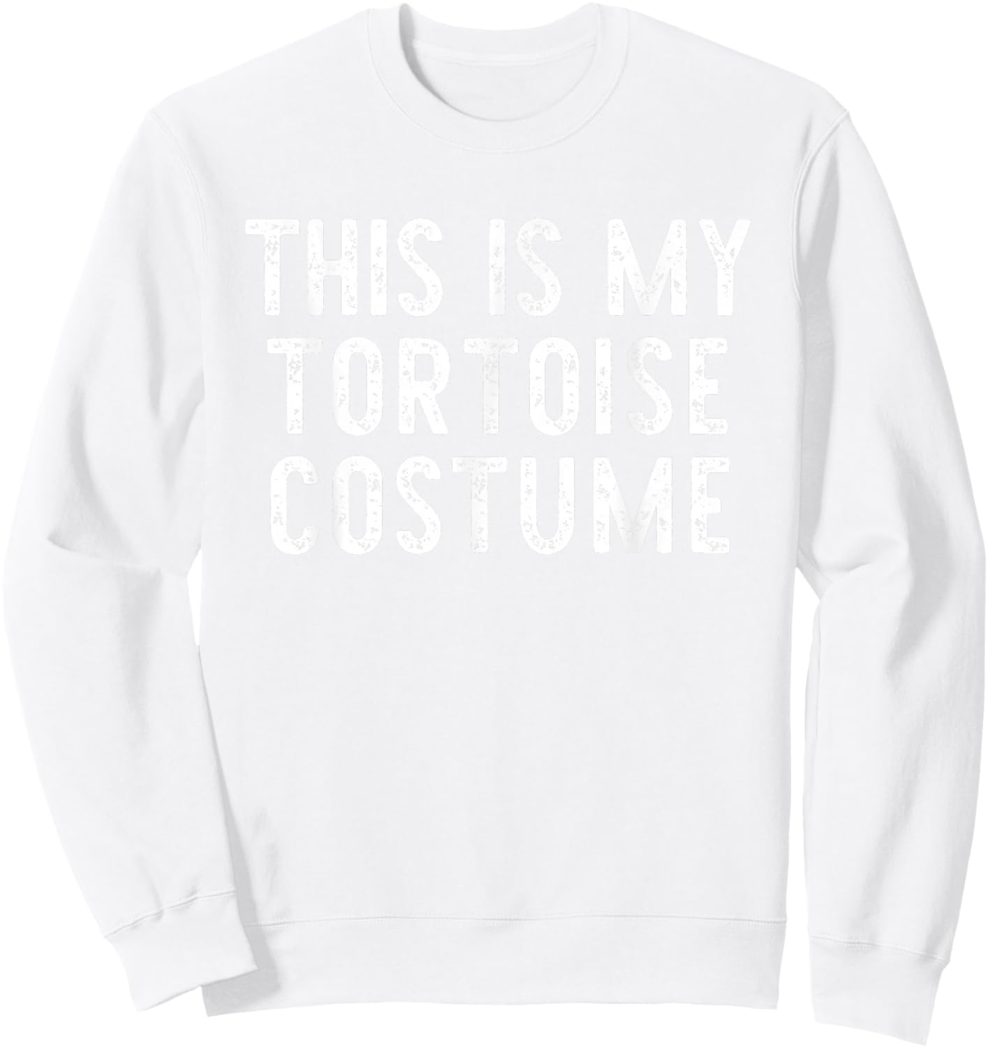 This Is My Tortoise Costume Halloween Simple Kids Adult Sweatshirt - Sweatshirt | White