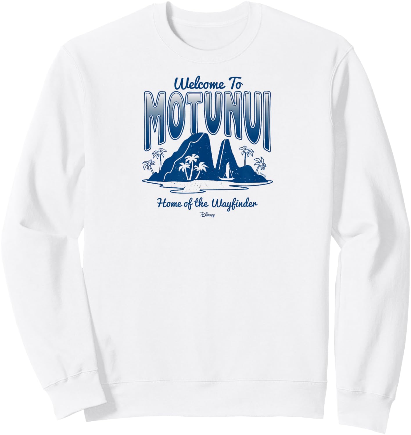 Moana 2 - Welcome to Motunui Home of the Wayfinder Sweatshirt - Sweatshirt | White