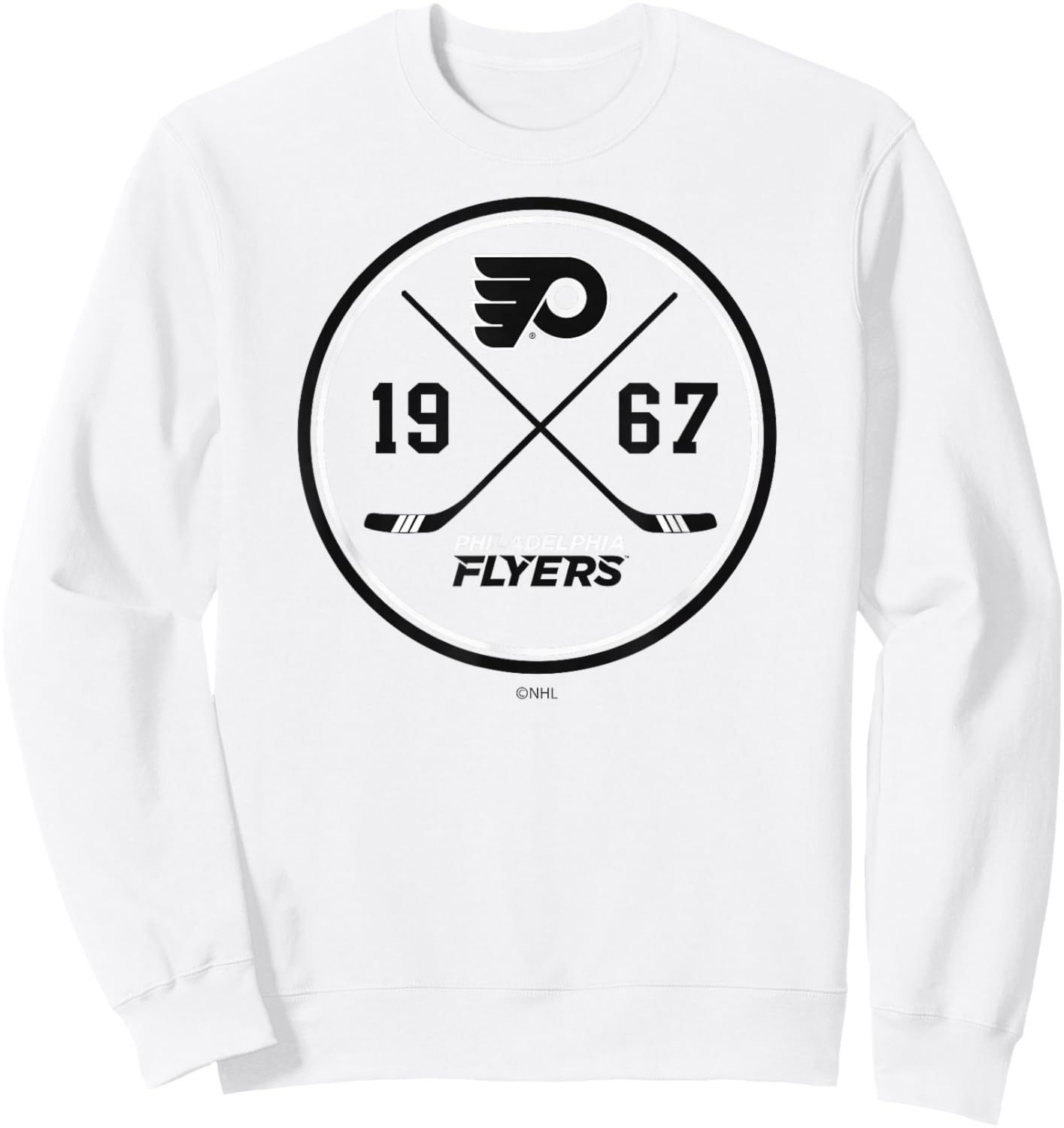 Philadelphia Flyers Prize Orange Officially Licensed Sweatshirt - Sweatshirt | White