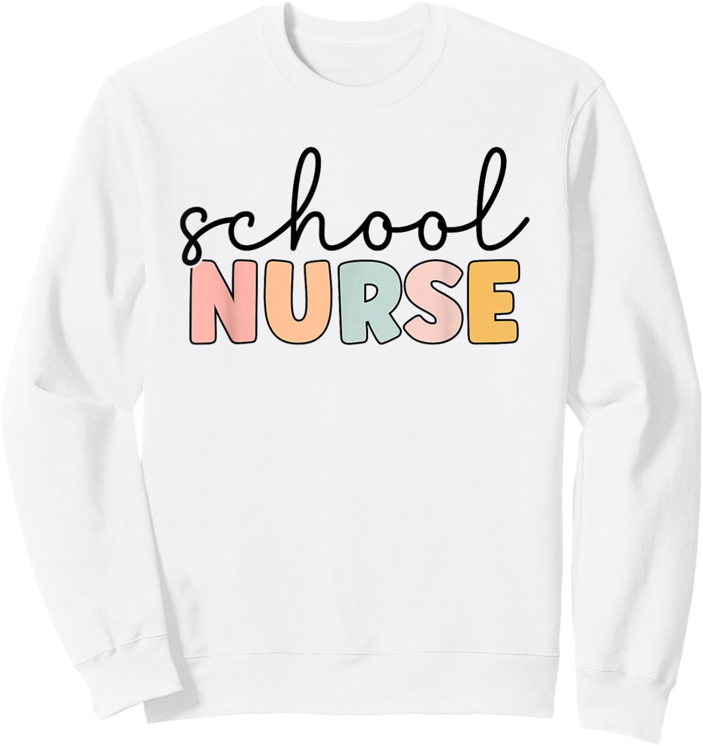 School Nurse School Nursing Nurse life Sweatshirt - Sweatshirt | White