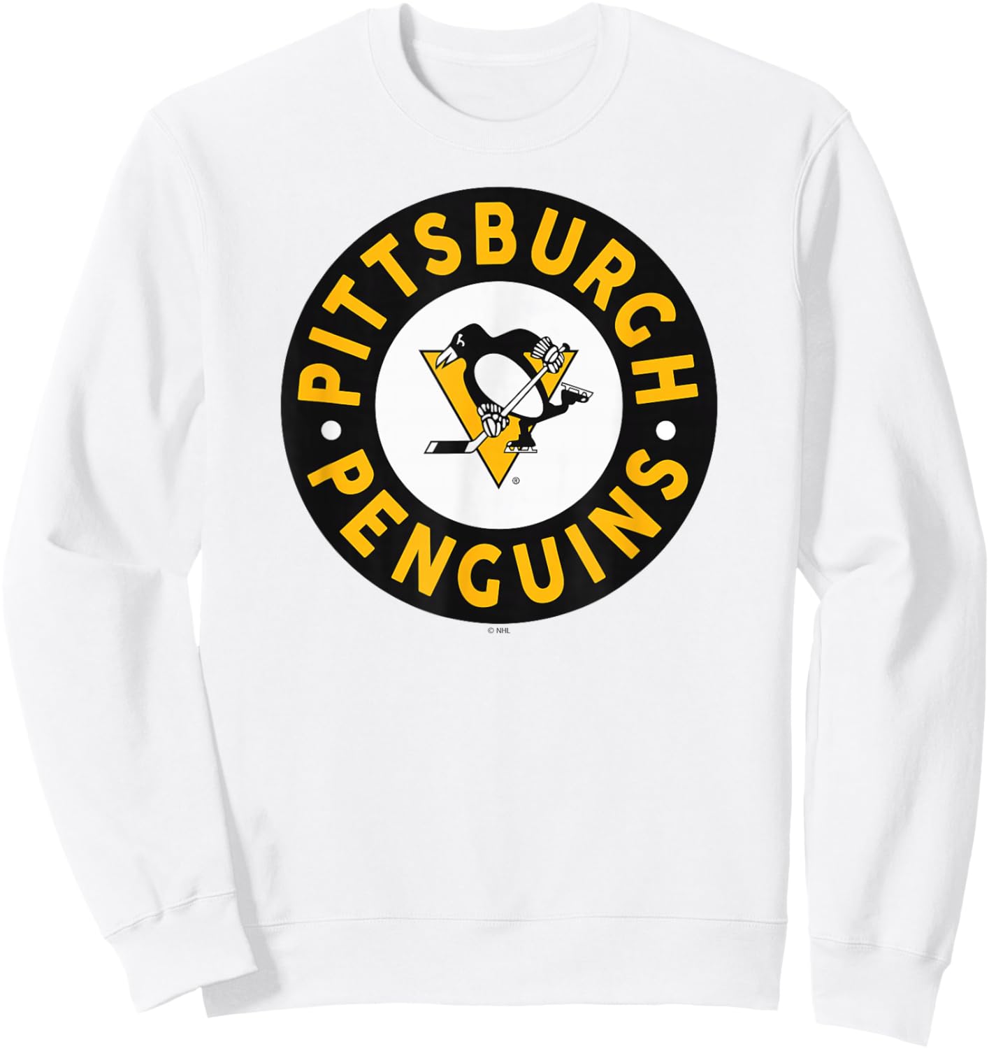 Pittsburgh Penguins Symbol Gray Officially Licensed Sweatshirt - Sweatshirt | White