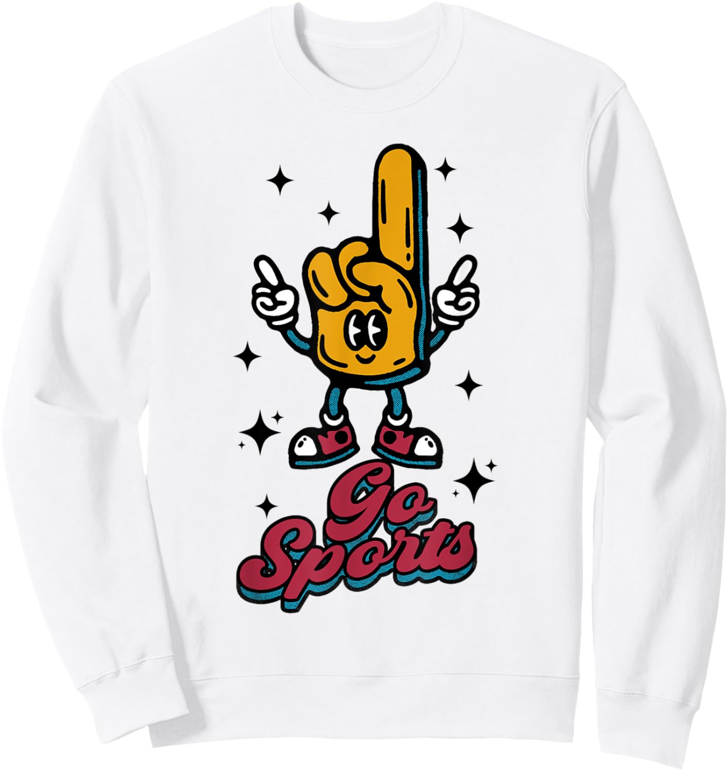 Yay Go Sports Team Funny I Just Hope Both Teams Have Fun Sweatshirt - Sweatshirt | White