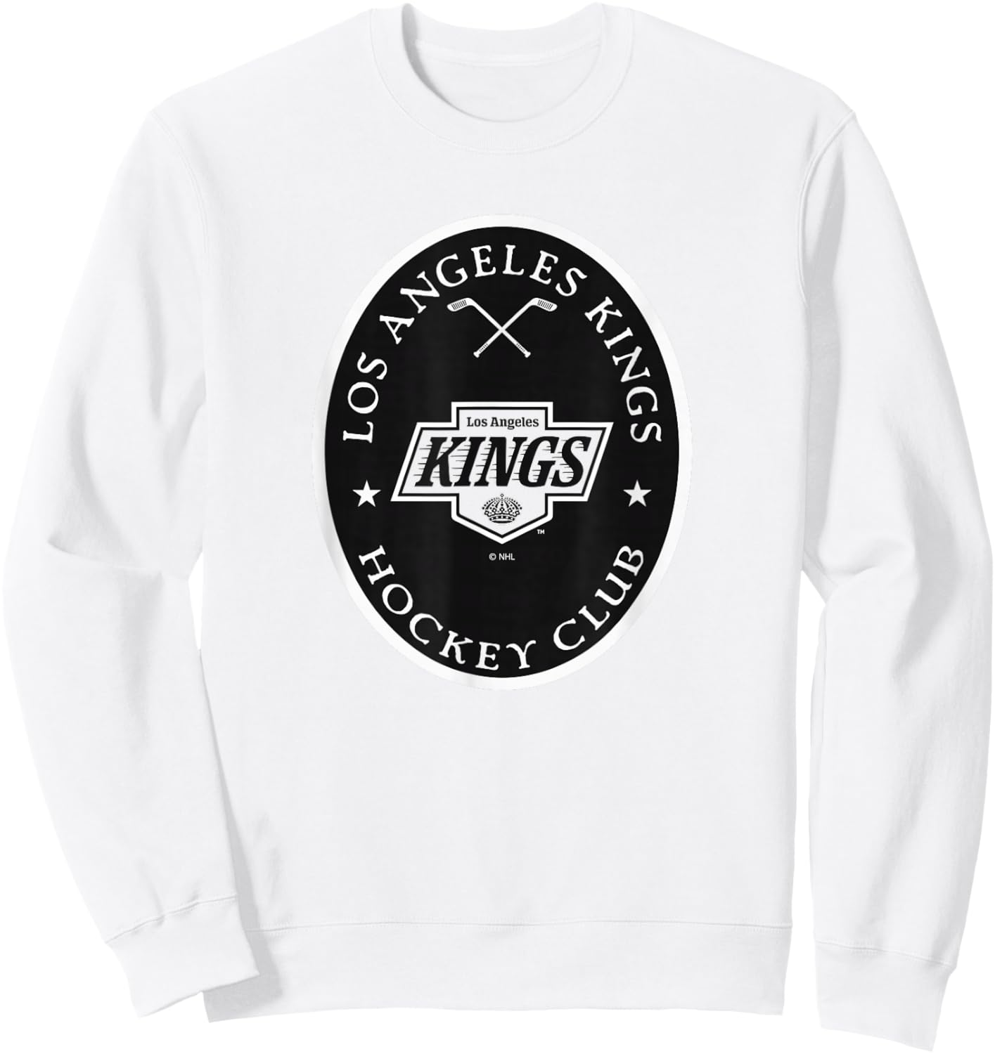 Los Angeles Kings Iconic Gray Officially Licensed Sweatshirt - Sweatshirt | White