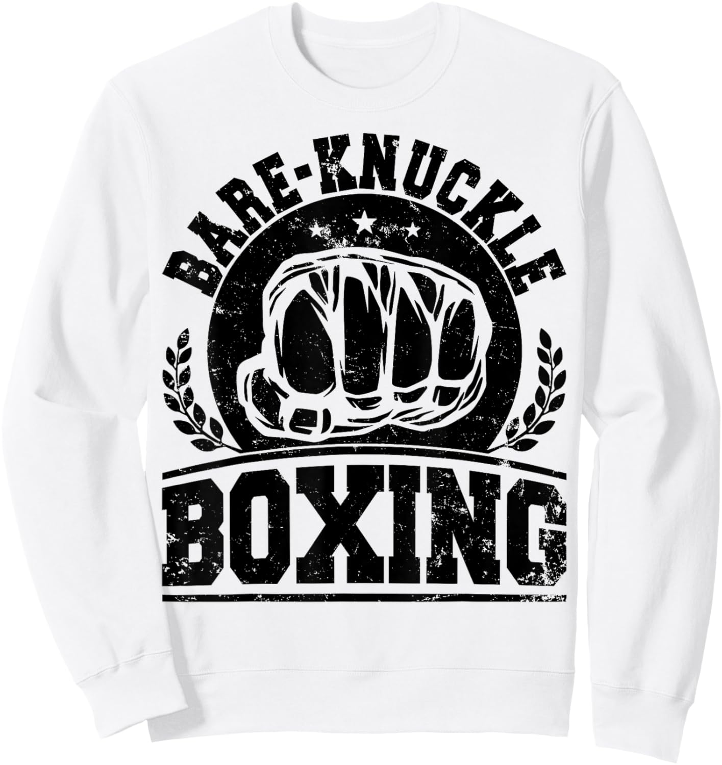 Bare-knuckle Boxing - Sport And Fitness Boxing Funny Sweatshirt - Sweatshirt | White