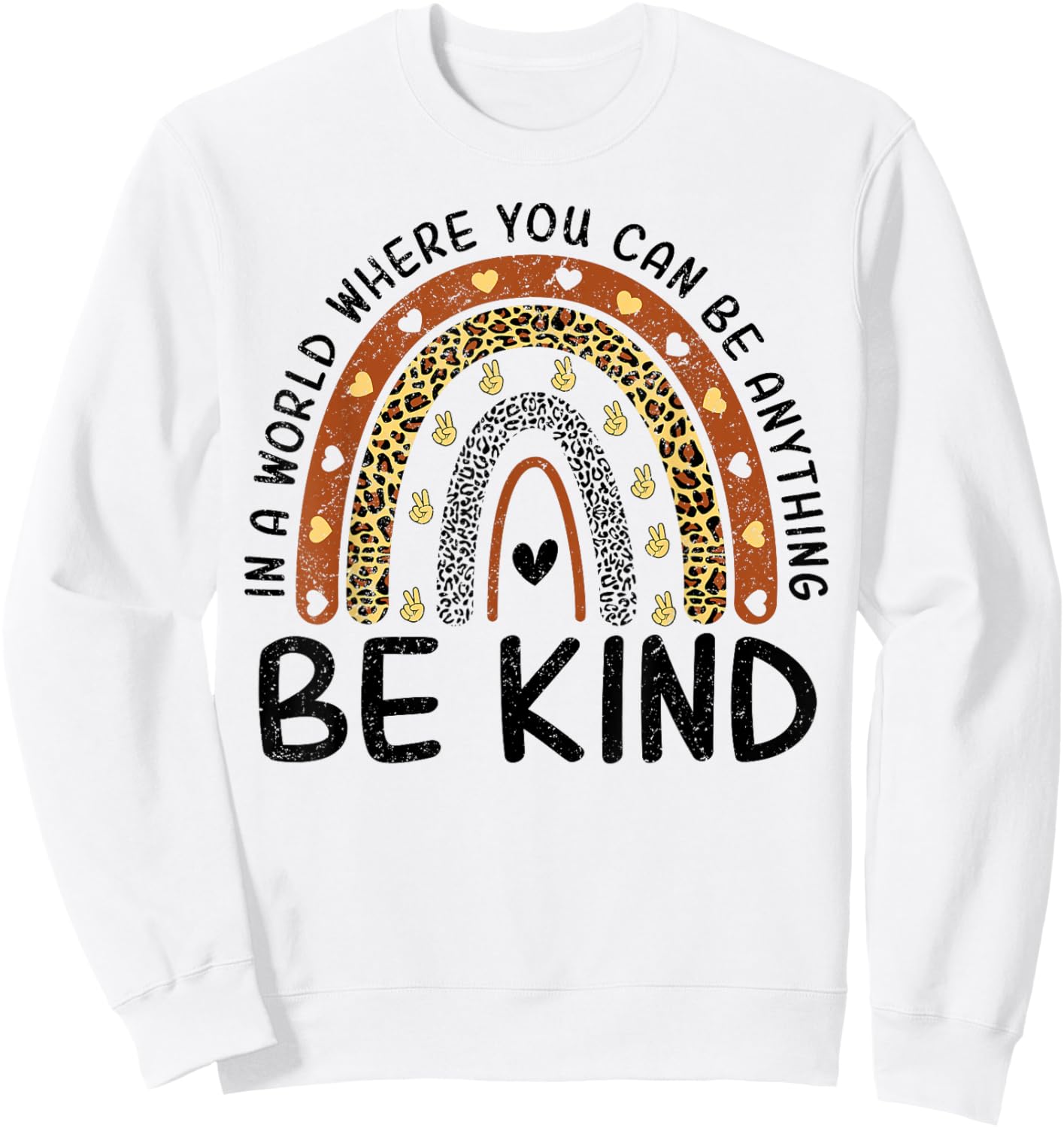 Unity Day Orange Anti Bullying World Kindness Day Kind Sweatshirt - Sweatshirt | White