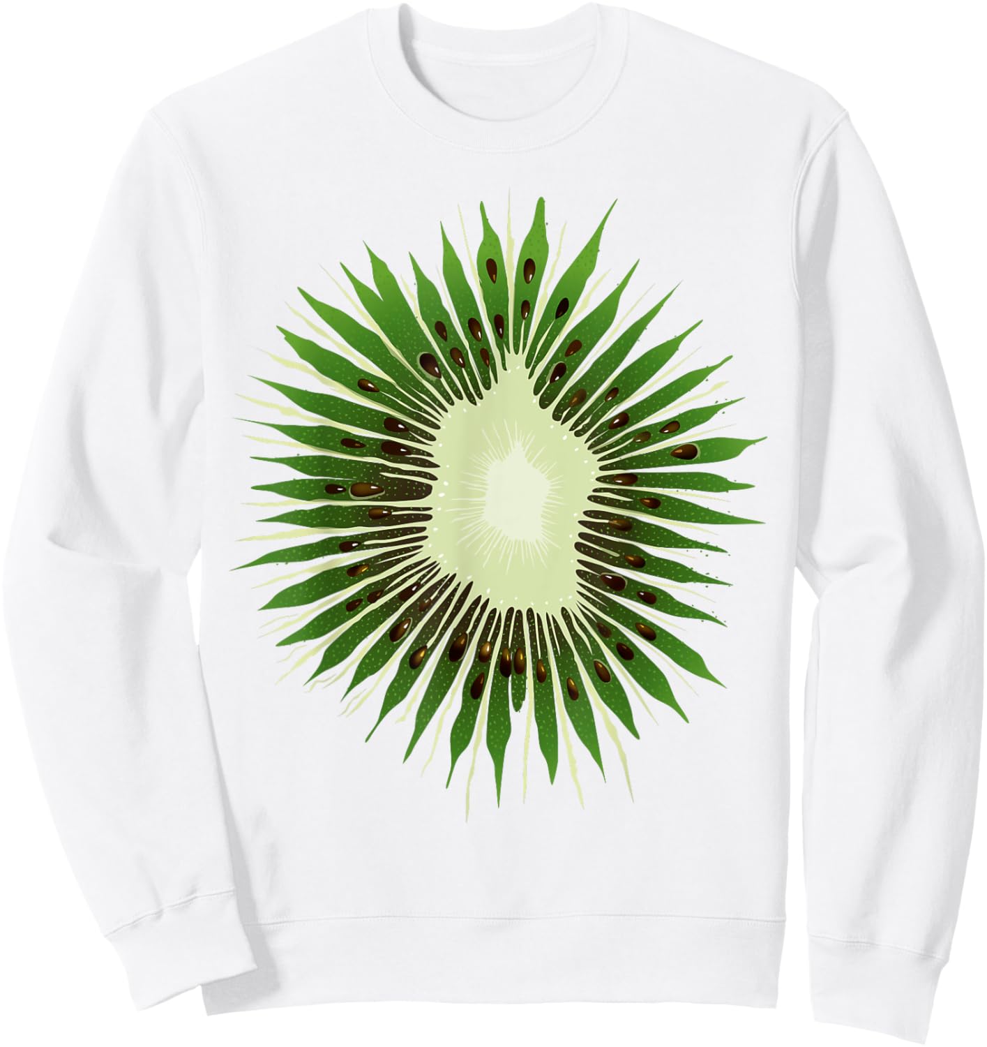 Funny Kiwi Fruit Food Cosplay DIY Halloween Costume Day Kids Sweatshirt - Sweatshirt | White