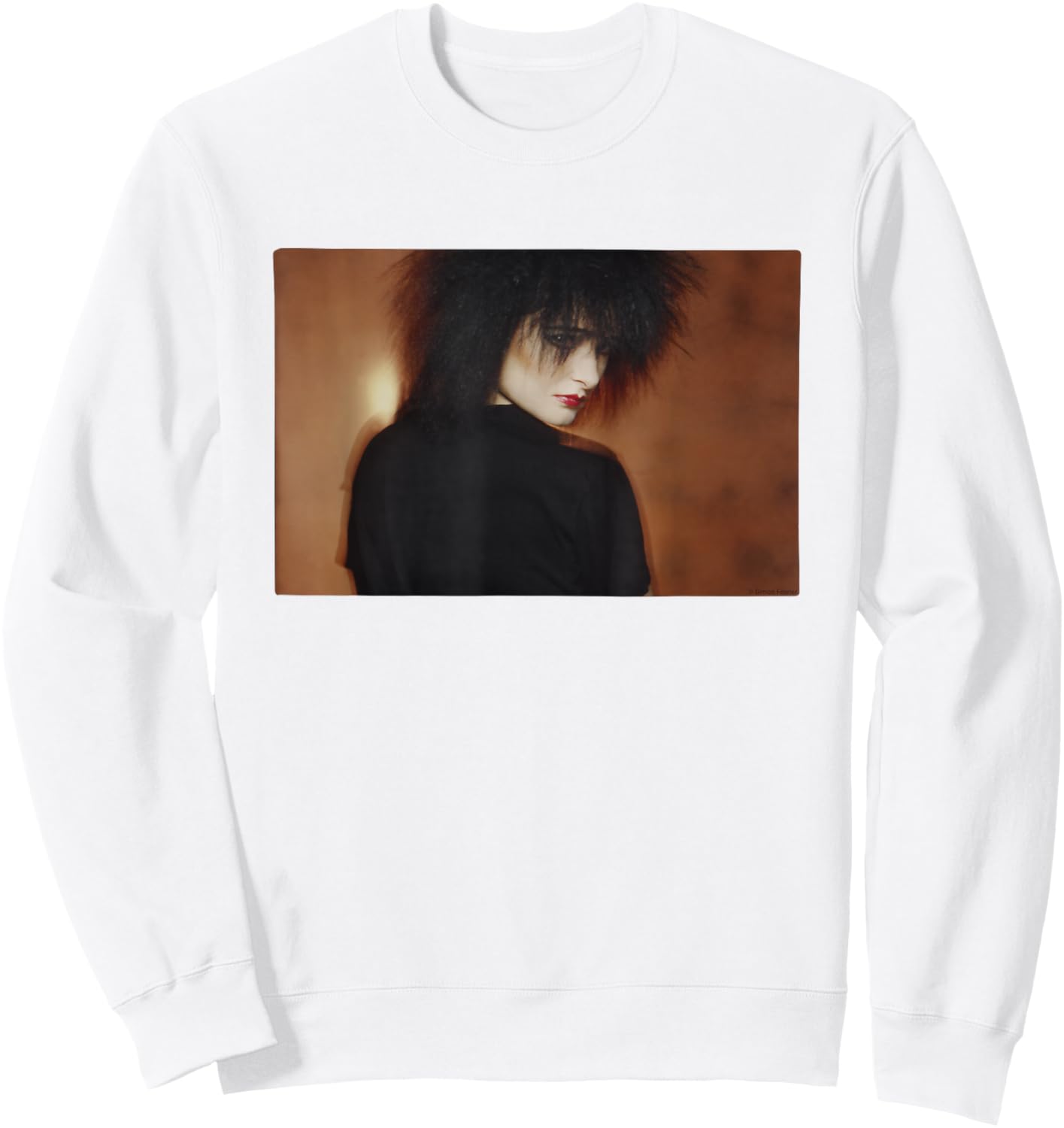 Siouxsie Sioux Of The Banshees Portrait By Simon Fowler Sweatshirt - Sweatshirt | White