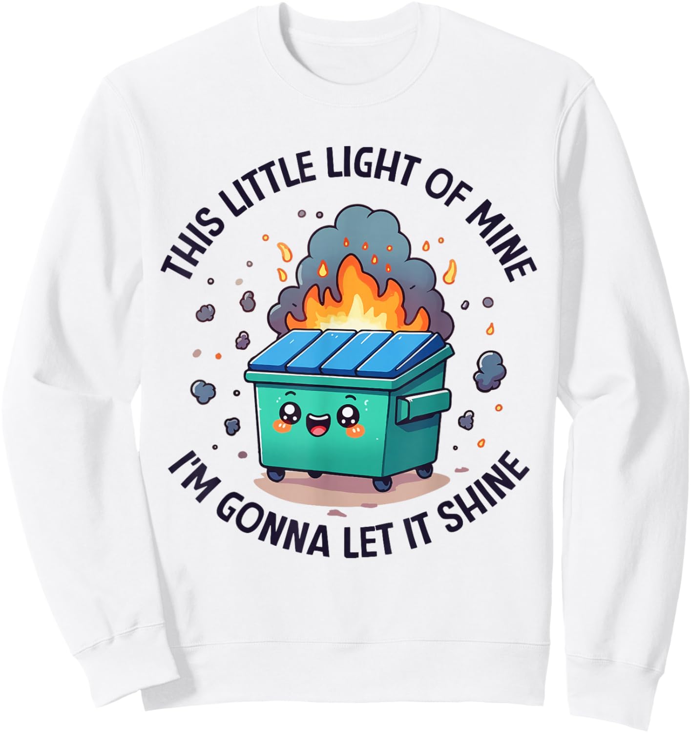 T-Shirt Sweatshirt - Sweatshirt | White