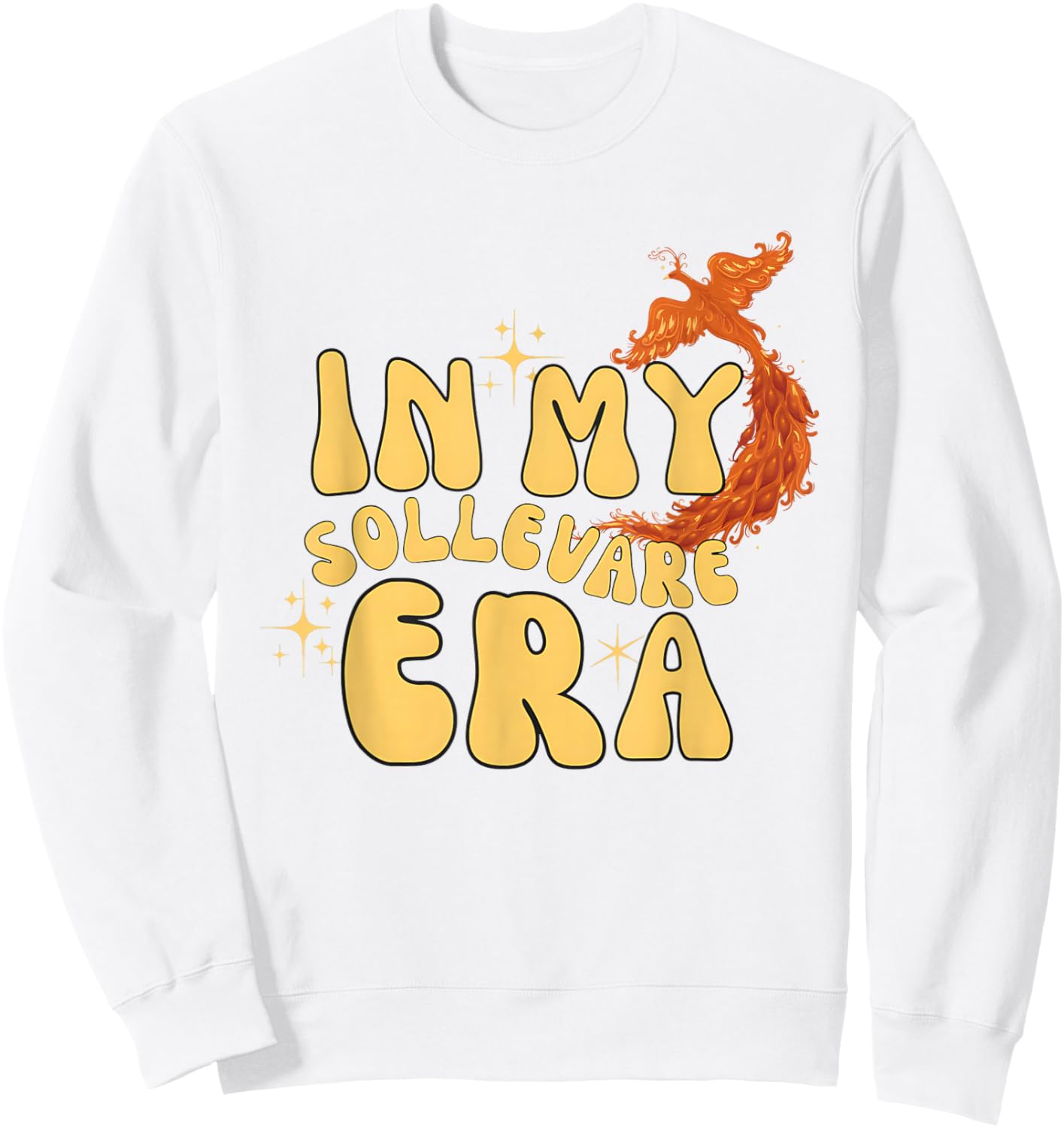 In My SOLLEVARE House of Upliftin Era RCA Givers School Sweatshirt - Sweatshirt | White