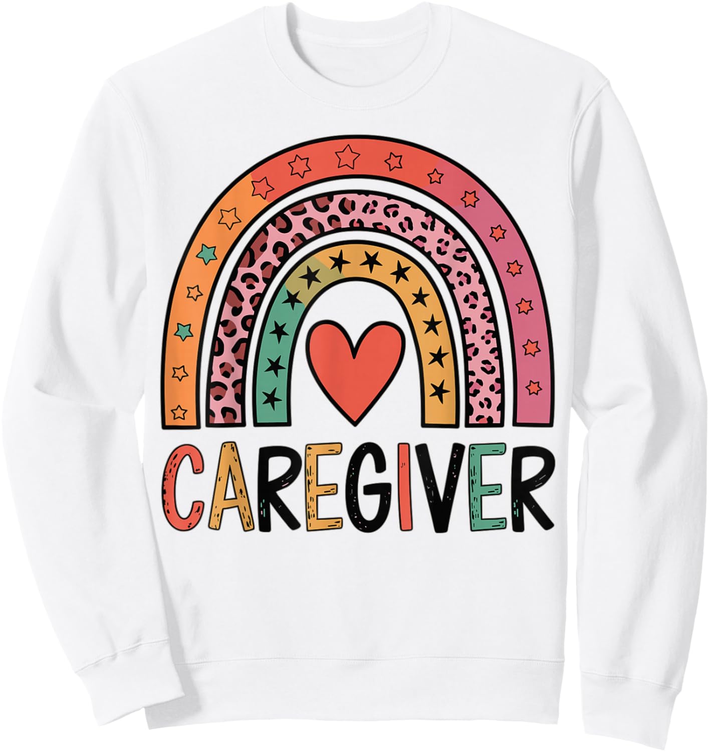 Caregiver Sweatshirt - Sweatshirt | White