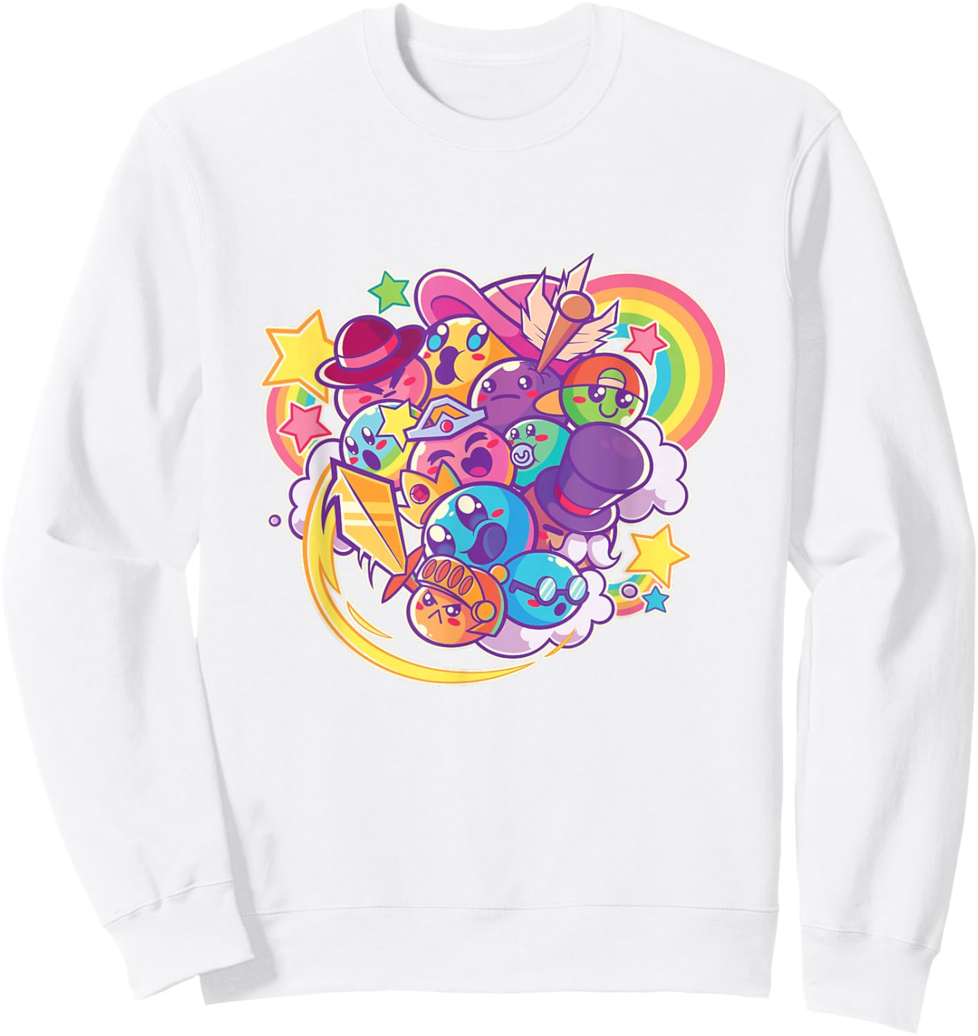 Town Slime Logo PAPL1092 Sweatshirt - Sweatshirt | White