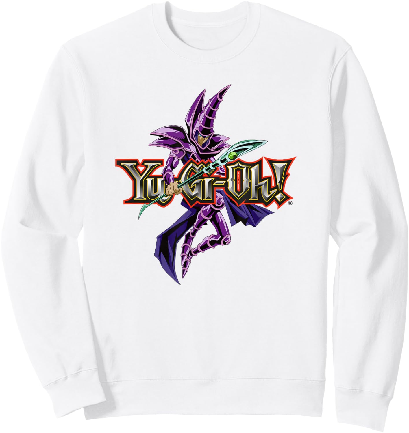 Dark Magician Logo PAPL607 Sweatshirt - Sweatshirt | White