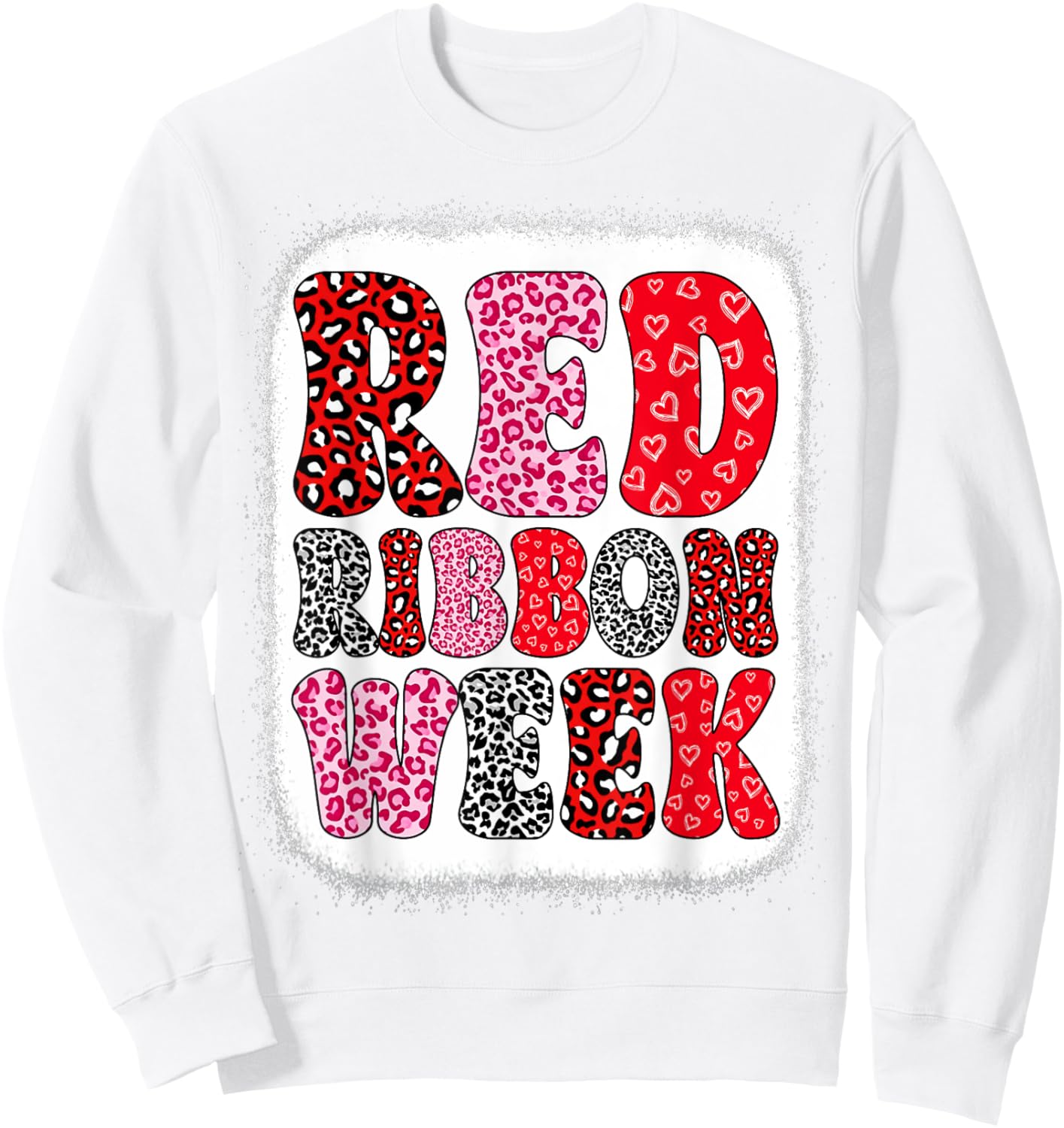Red Ribbon Week Say No To Drugs Say Yes To Kindness Sweatshirt - Sweatshirt | White