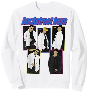 Backstreet Boys – Throwback In Baby Blue Sweatshirt - Sweatshirt | White