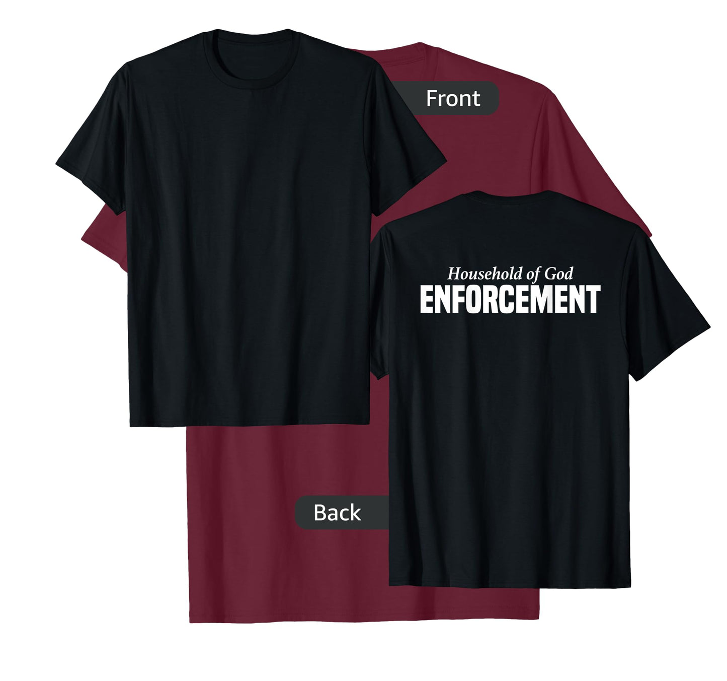 Church Security T-Shirt for Pastors Law Enforcement Worship