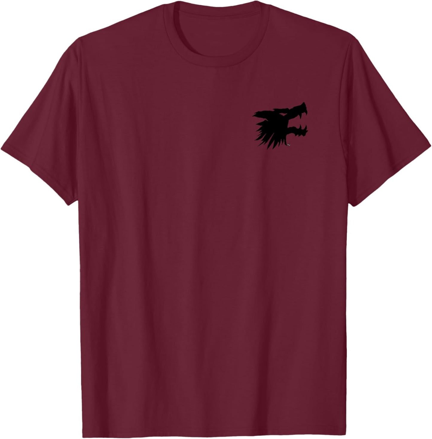 WoD Vampire: The Masquerade Gangrel Icon Black T-Shirt - T-Shirt | Maroon