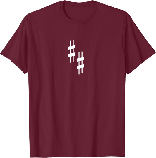 Piano Notes D Major Musical Scale Keyboard Chart Band Member T-Shirt - T-Shirt | Maroon