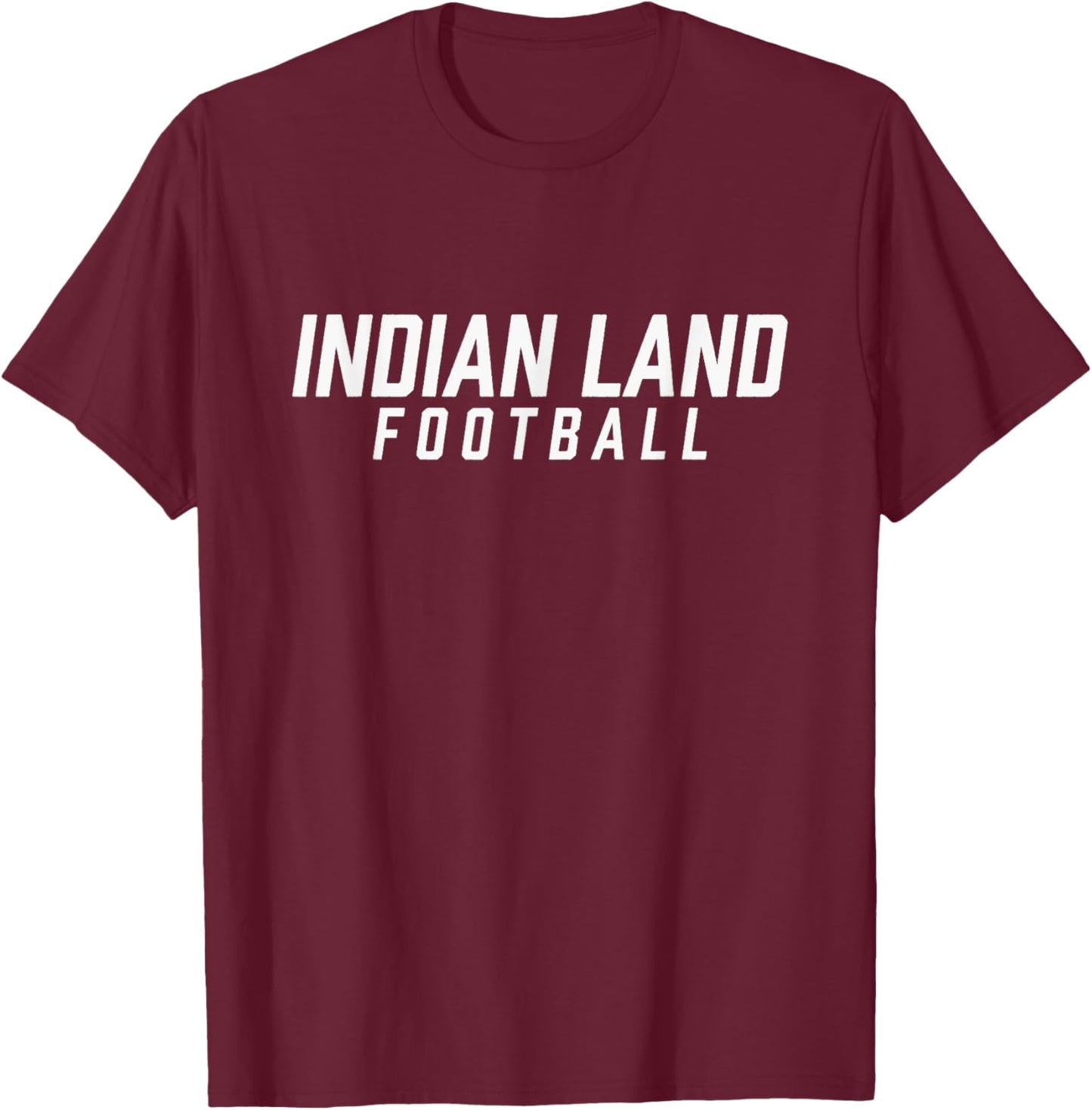 Indian Land High School Football Team T-Shirt - T-Shirt | Maroon