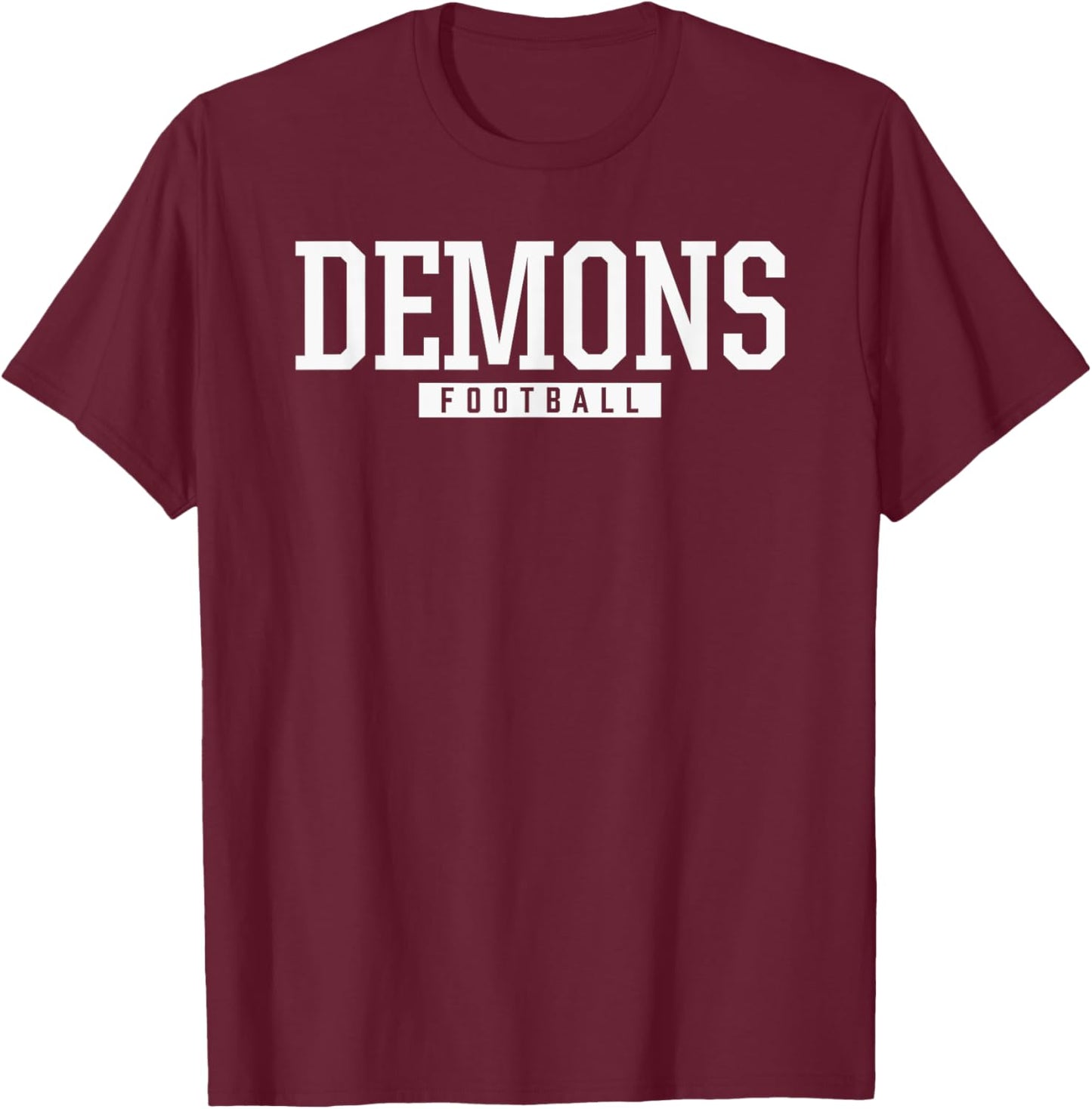 Westlake Demons Football HS T-Shirt - T-Shirt | Maroon