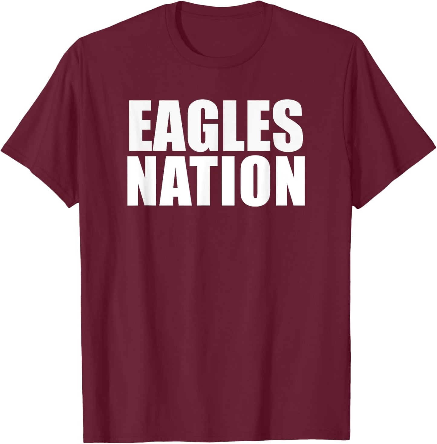 Newton Eagles Nation HS T-Shirt - T-Shirt | Maroon