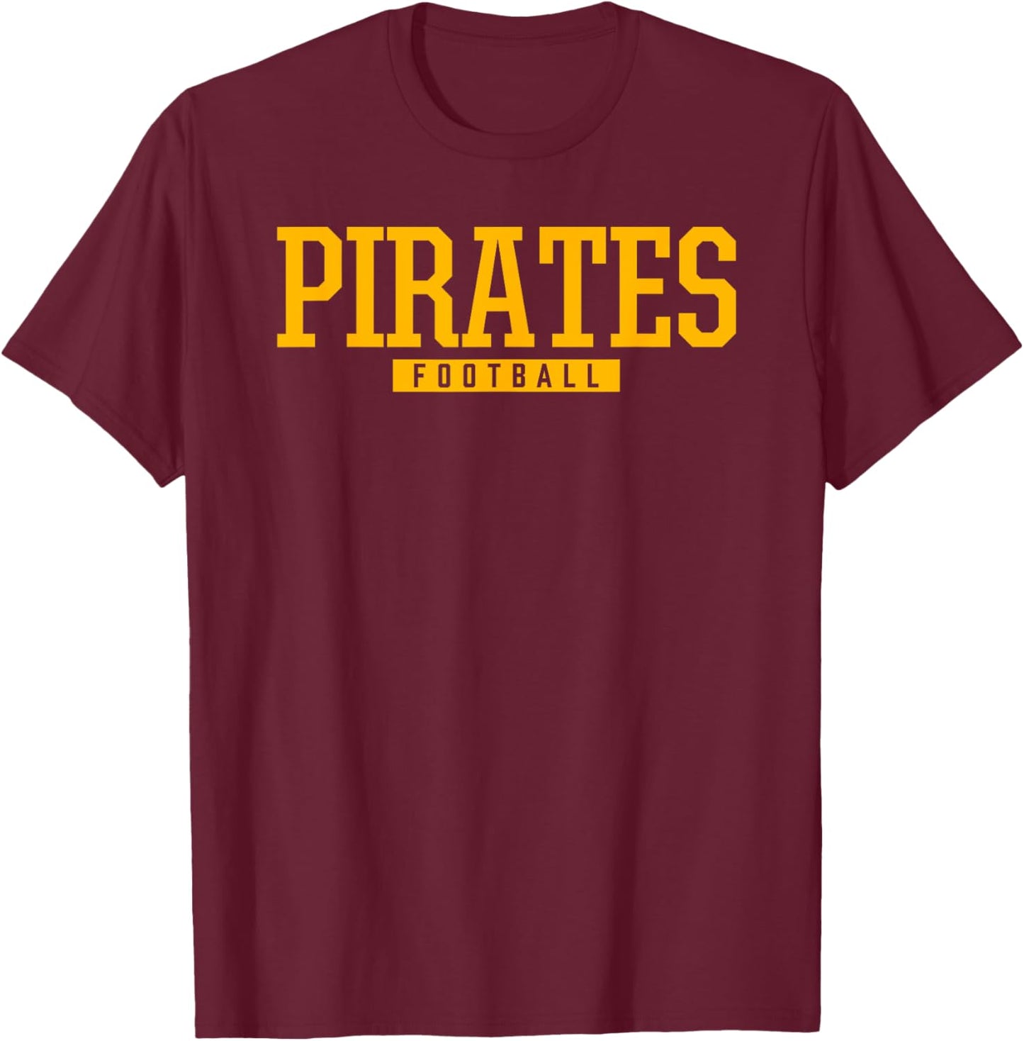 Kaplan Pirates Football HS T-Shirt - T-Shirt | Maroon