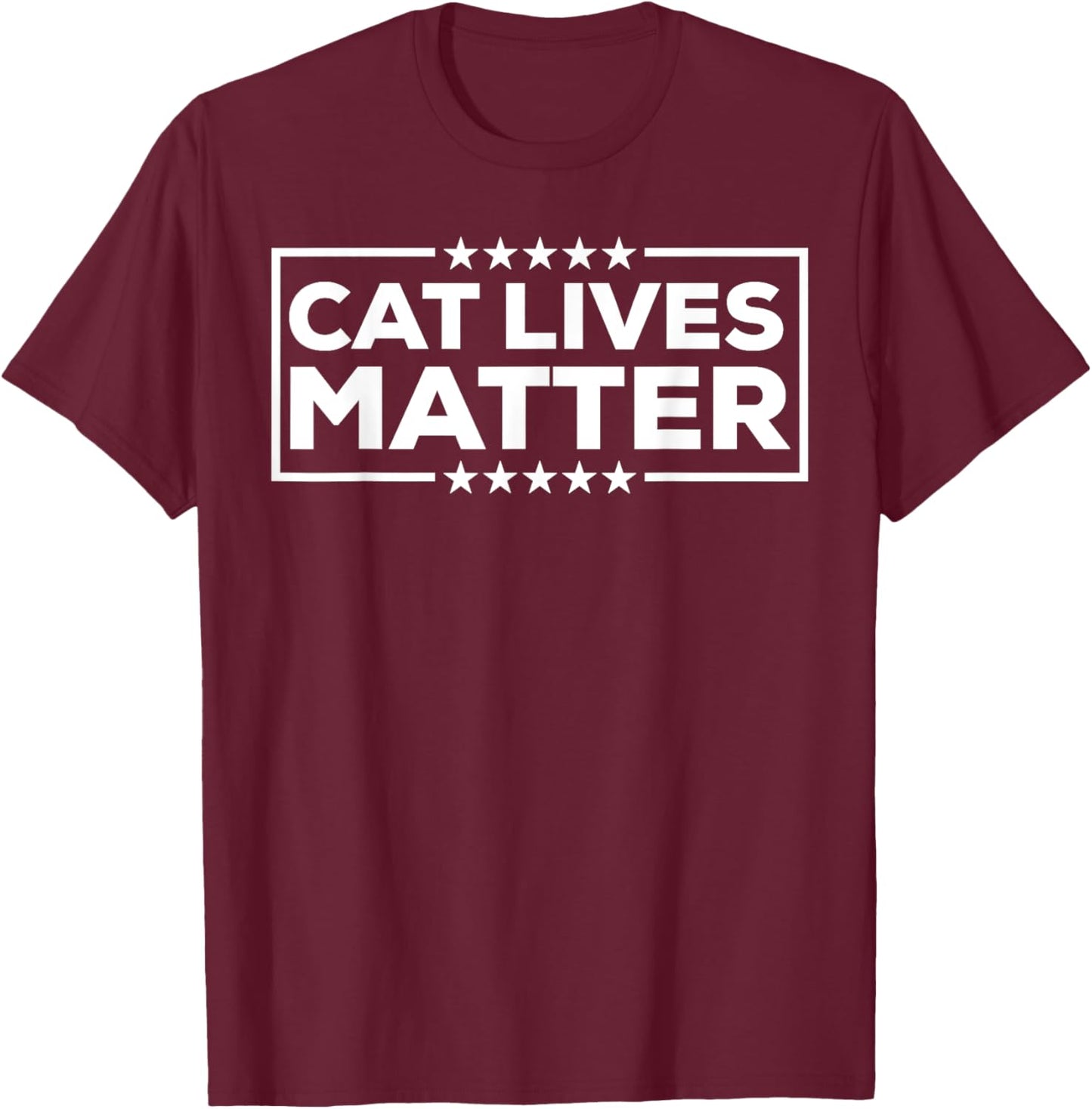 Donald Trump 2024 Cats, Cat Lives Matter Trump T-Shirt - T-Shirt | Maroon