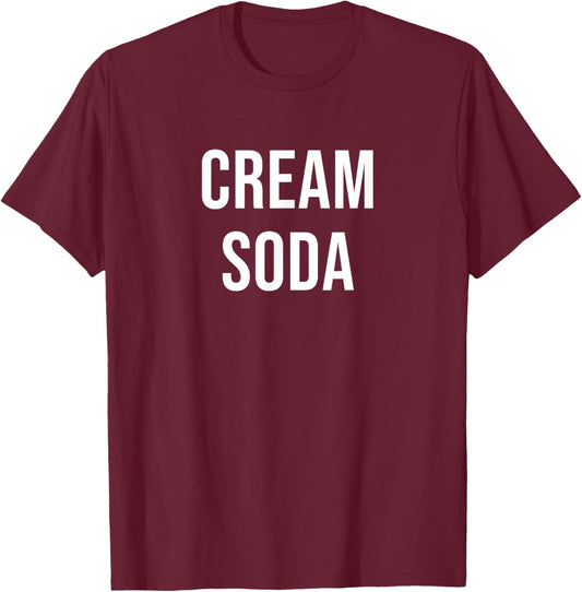 Cream Soda T-Shirt - T-Shirt | Maroon