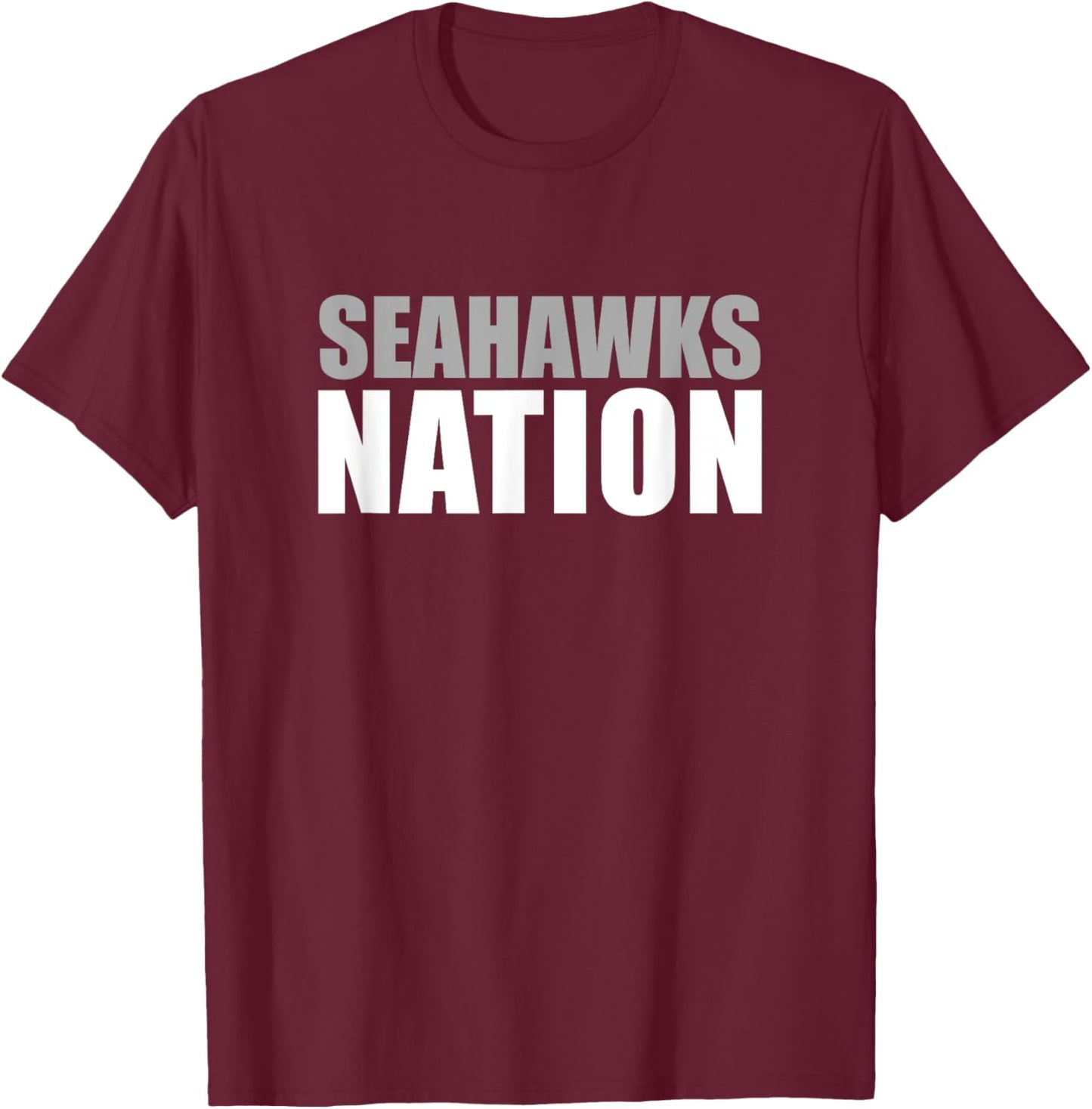 Peninsula Seahawks Nation HS T-Shirt - T-Shirt | Maroon