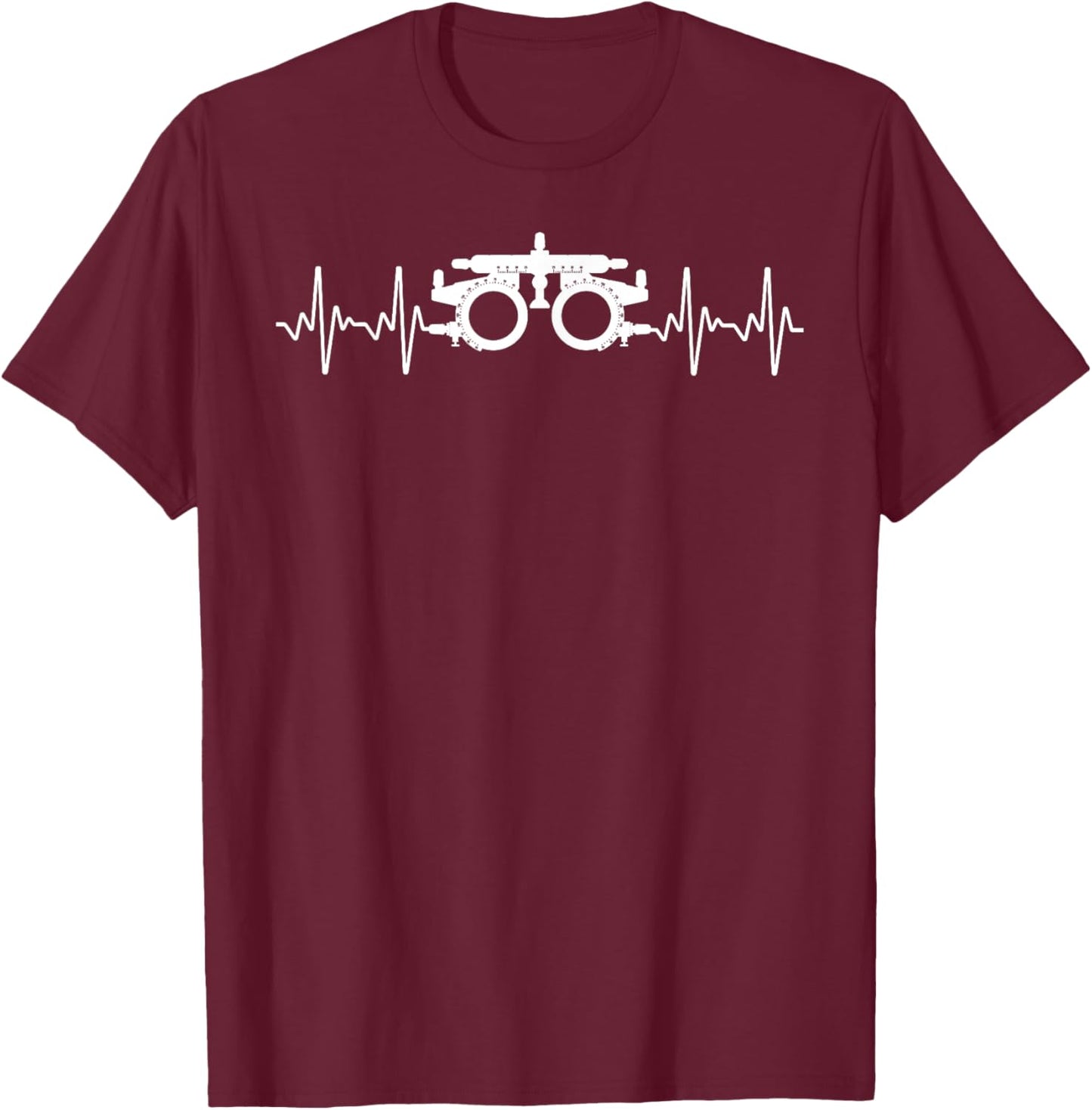 Funny Optometrist Design Women Optometry Optometrist T-Shirt - T-Shirt | Maroon
