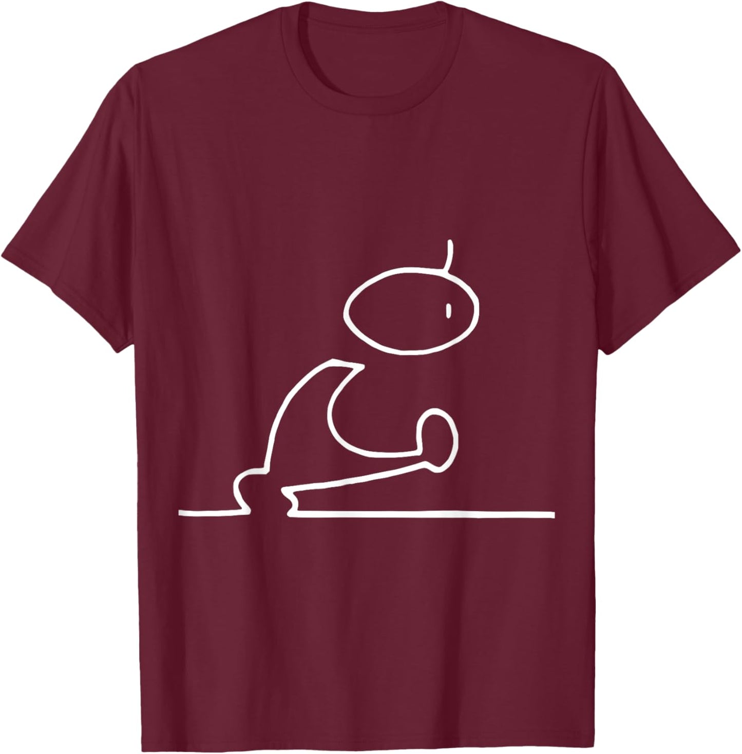Gigi Blablabla Techno Oldschool Rave T-Shirt - T-Shirt | Maroon