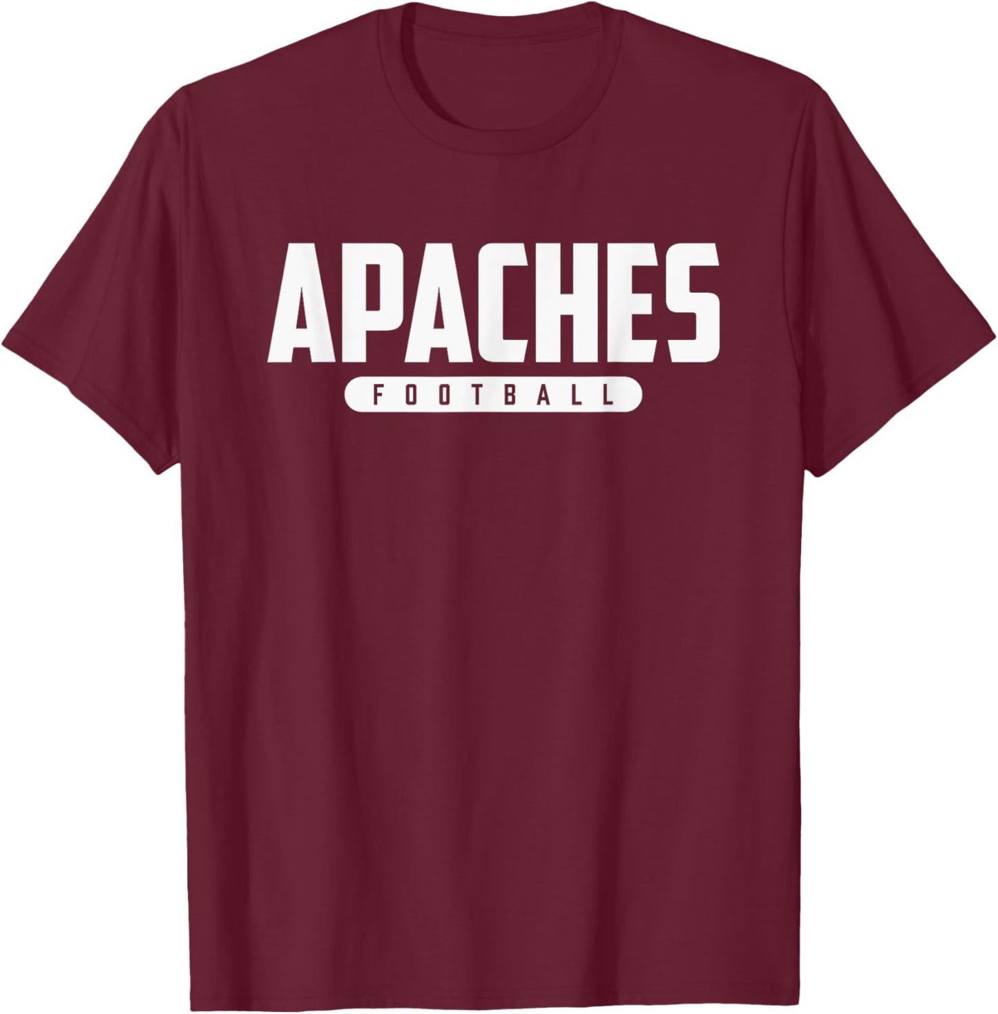 Centennial Apaches Football T-Shirt - T-Shirt | Maroon
