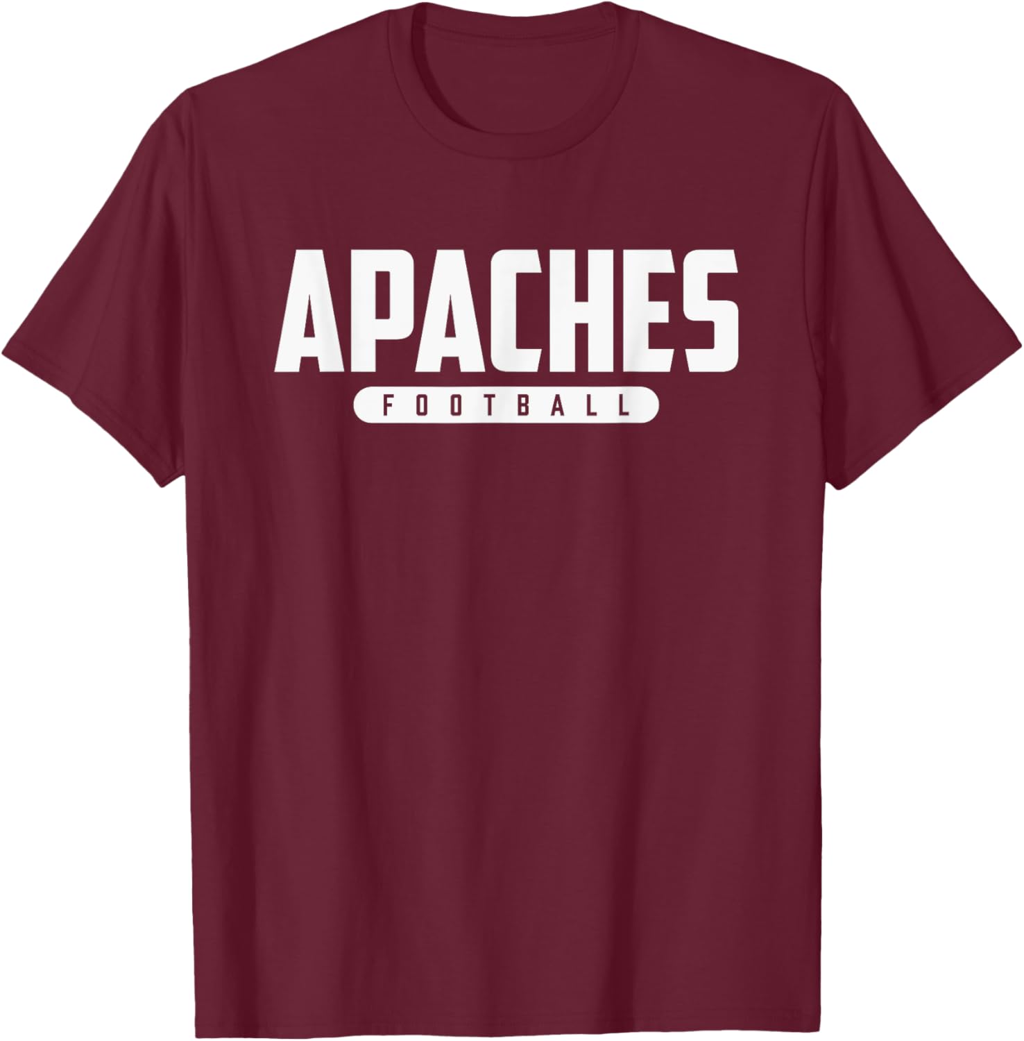 Centennial Apaches Football T-Shirt - T-Shirt | Maroon