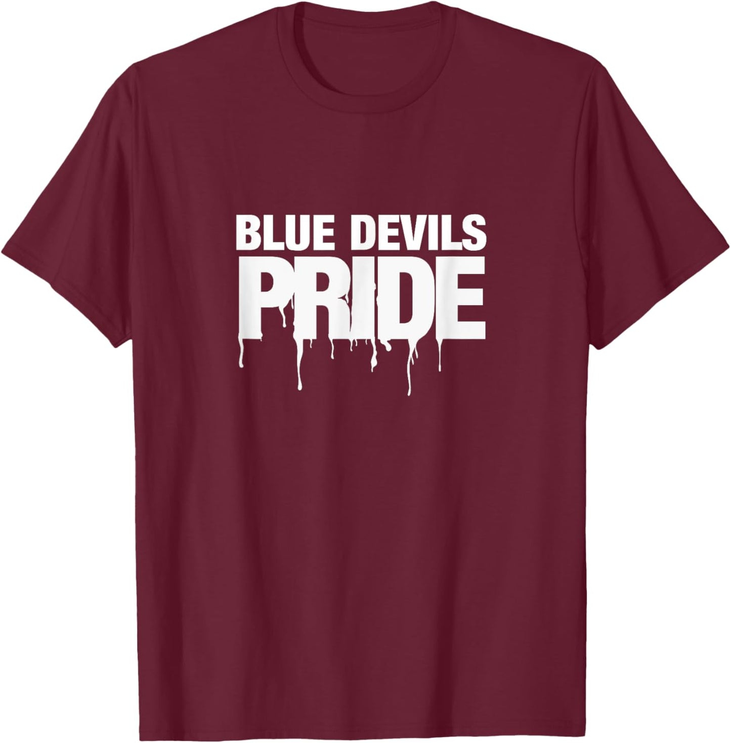 Springfield Blue Devils PRIDE T-Shirt - T-Shirt | Maroon